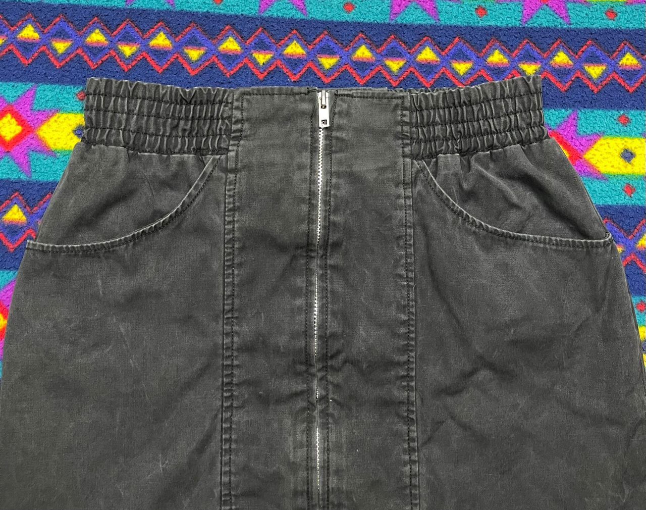 Designer × Hysteric Glamour × Japanese Brand Hysteric Glamour Denim Mini Skirt Size 30" / US 8 / IT 44 - 4 Thumbnail