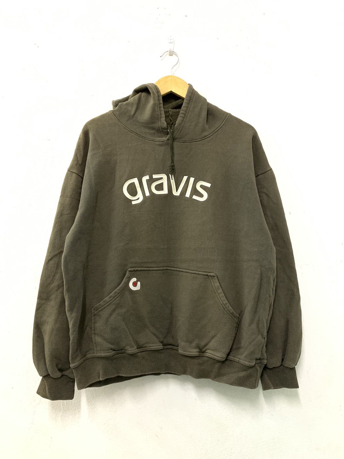 Gravis Vintage Gravis Faded Hoodie Size US XL / EU 56 / 4 - 1 Thumbnail