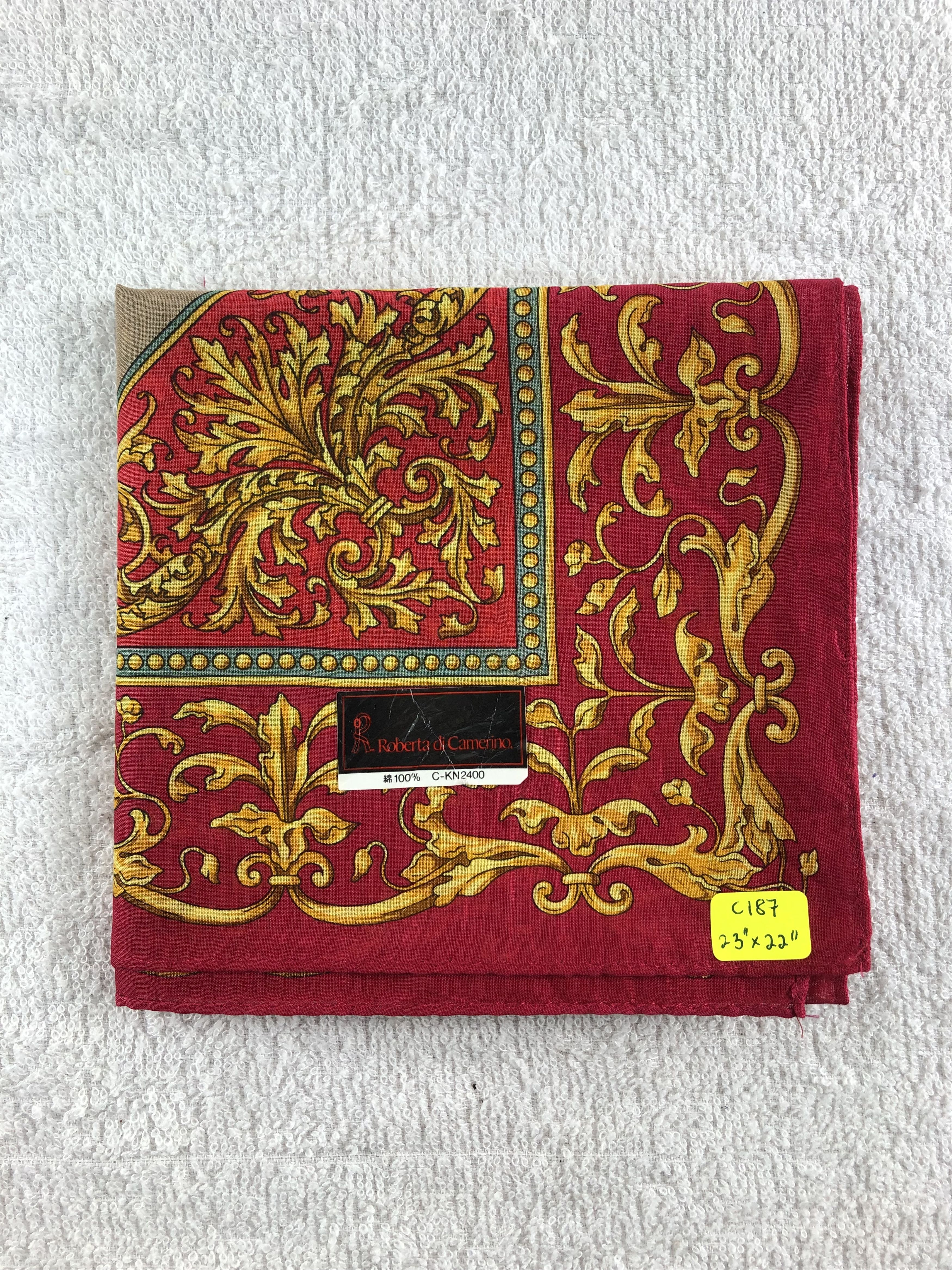 Roberta di Camerino Roberta Di Camerino Handkerchief / Bandana / Neckerchief Size ONE SIZE - 7 Thumbnail