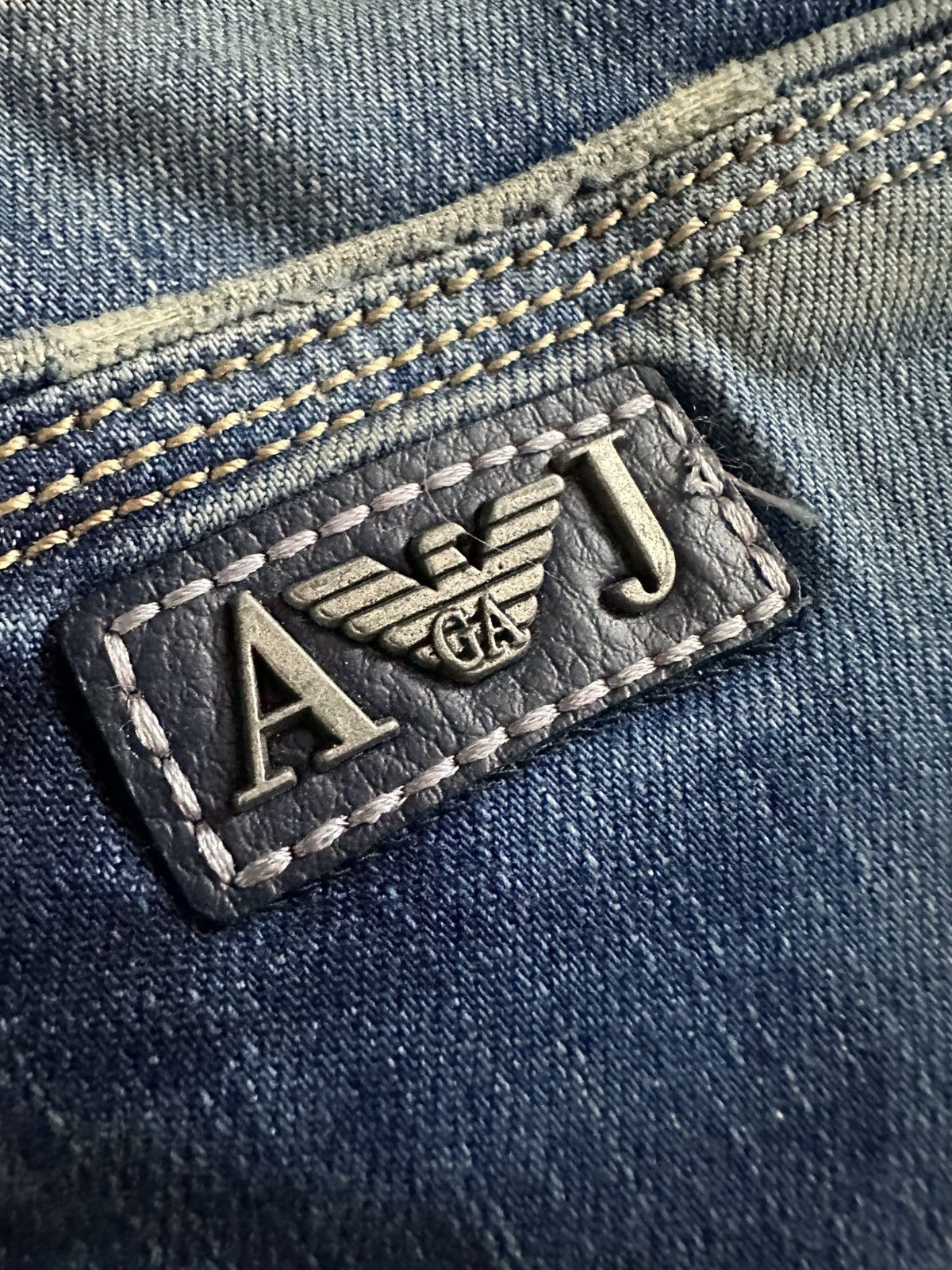 Armani Armani Vintage Denim Jeans Streetwear Rare Size US 38 / EU 54 - 3 Thumbnail