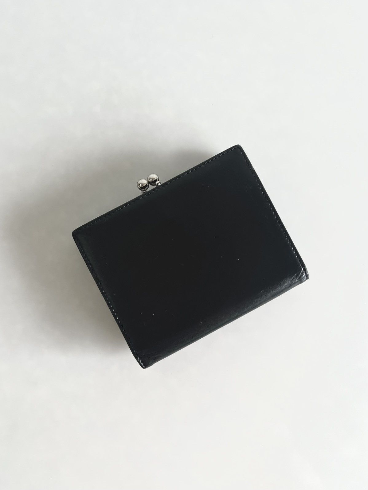 Y's × Yohji Yamamoto Y's YOHJI YAMAMOTO - Cow Leather Folding Clasp Wallet Size ONE SIZE - 2 Thumbnail