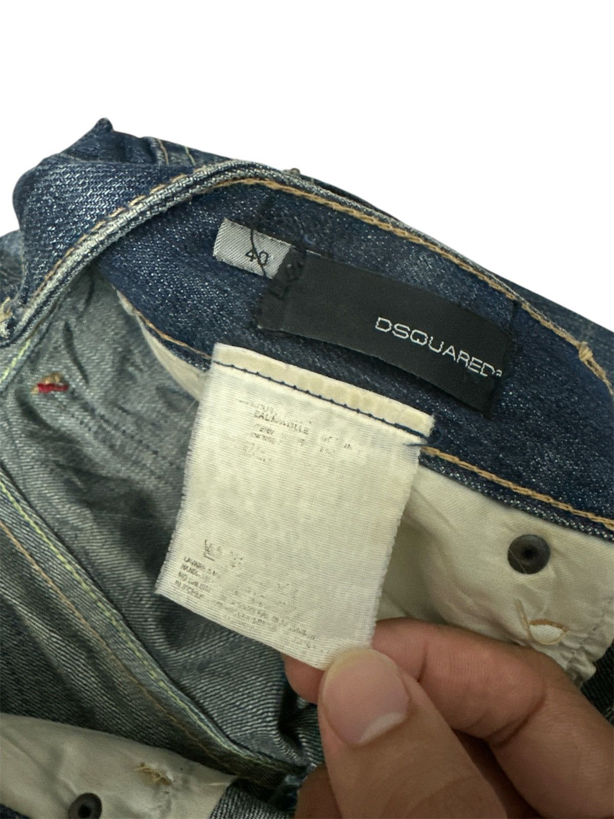GOA 2000 Dsquared2 Distressed Y2K Goa Lgb Rick Owens Style Jeans Size US 28 / EU 44 - 11 Thumbnail