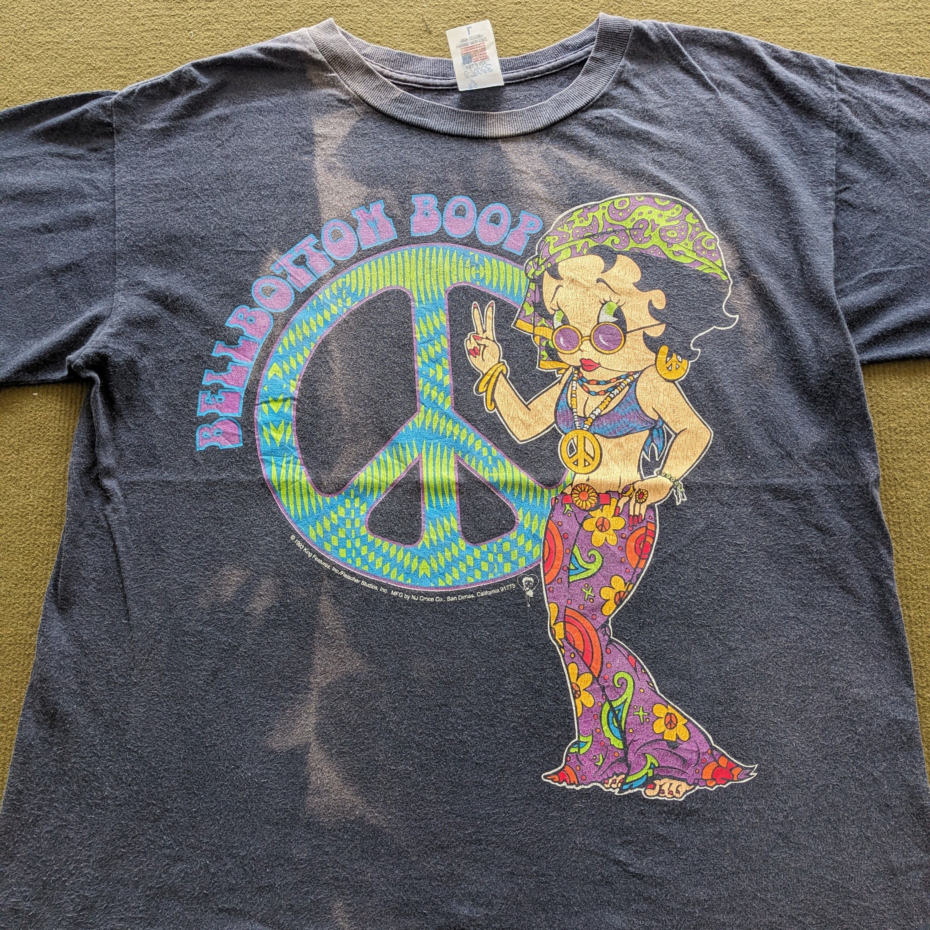 Other Vintage 90's BETTY BOOP American Cartoon T-shirt Size US L / EU 52-54 / 3 - 2 Thumbnail