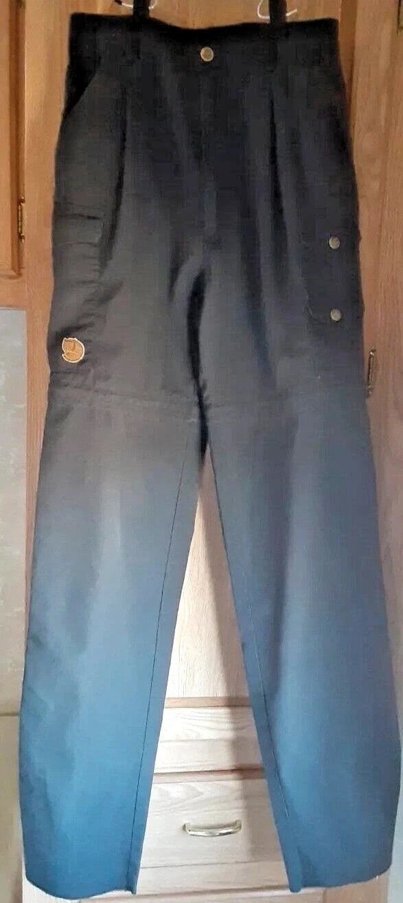 Fjallraven G1000 Charcoal Convertible Pants Hiking