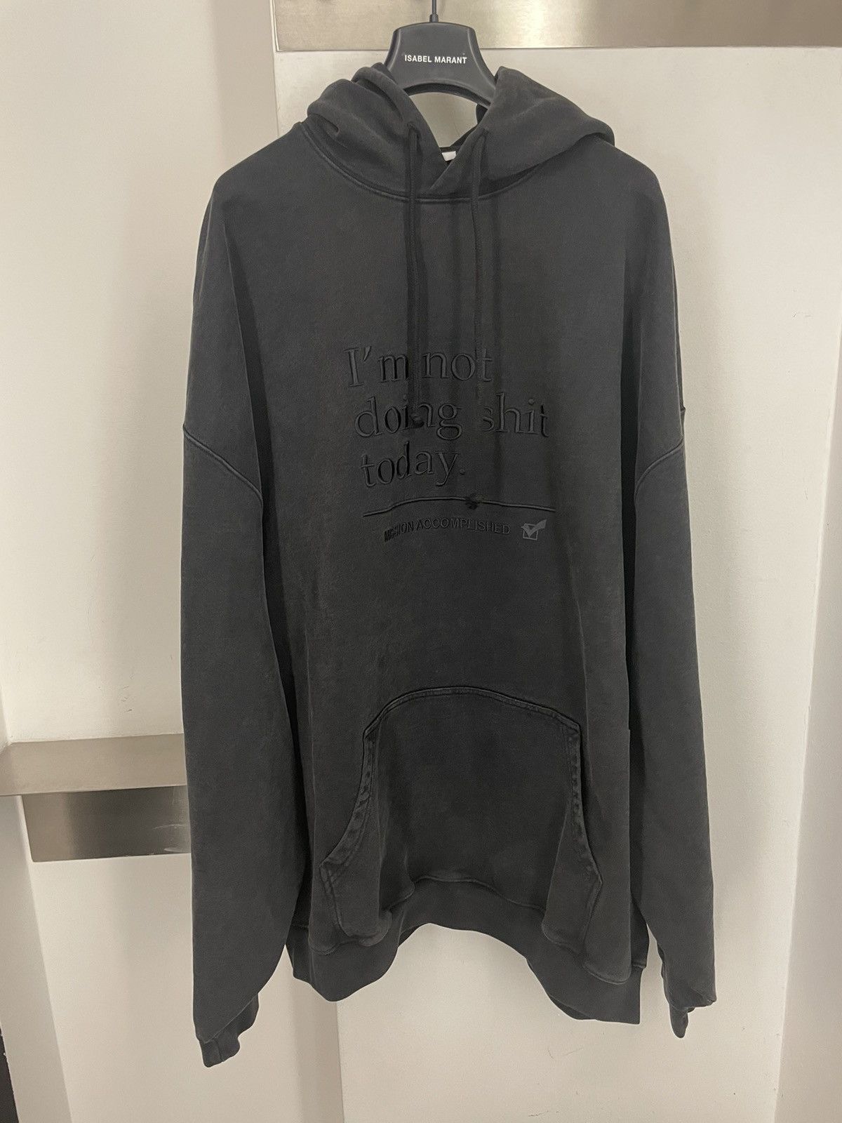Vetements Vetements Dominium In Rectum Hoodie | Grailed