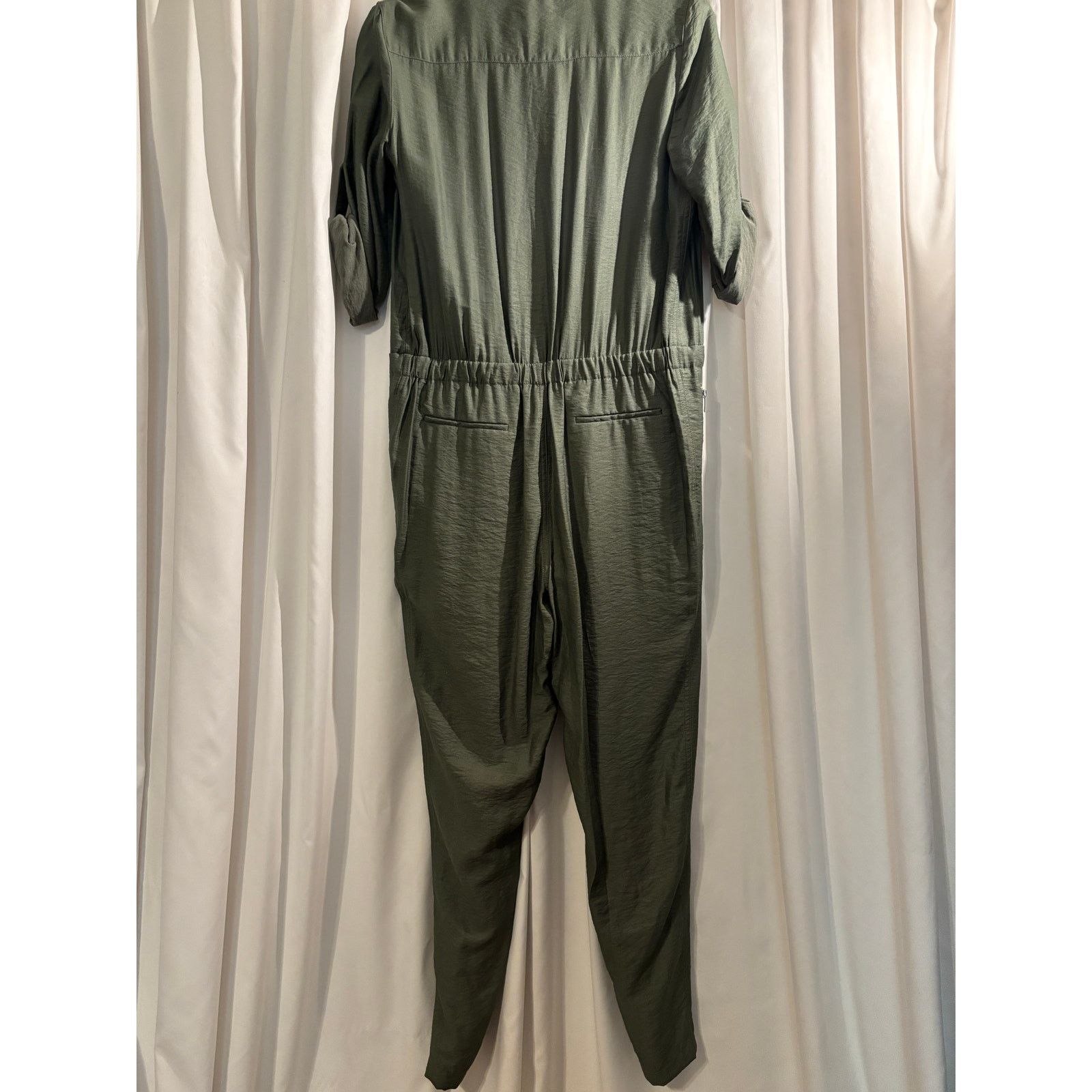 DKNY DKNY Size 4 NWT Olive Green Jumpsuit Size 27" / US 4 / IT 40 - 7 Thumbnail