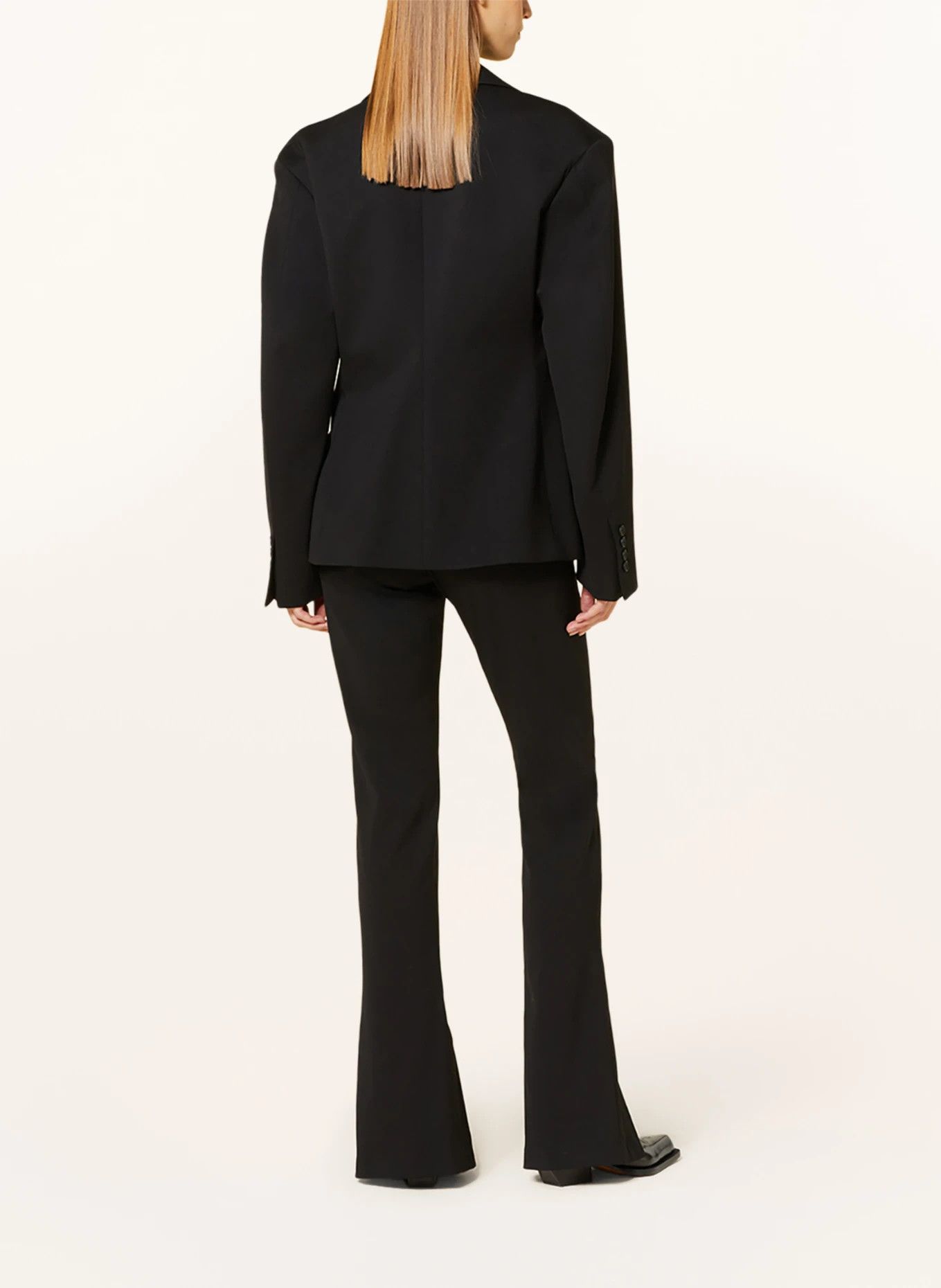 Off-White o1y1125 Blazer in Black Size S / US 4 / IT 40 - 3 Thumbnail