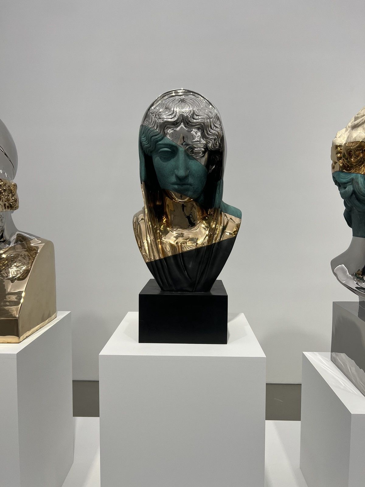 Daniel Arsham DANIEL ARSHAM Amagamizem bust of veiled woman,2030 Size ONE SIZE - 4 Thumbnail
