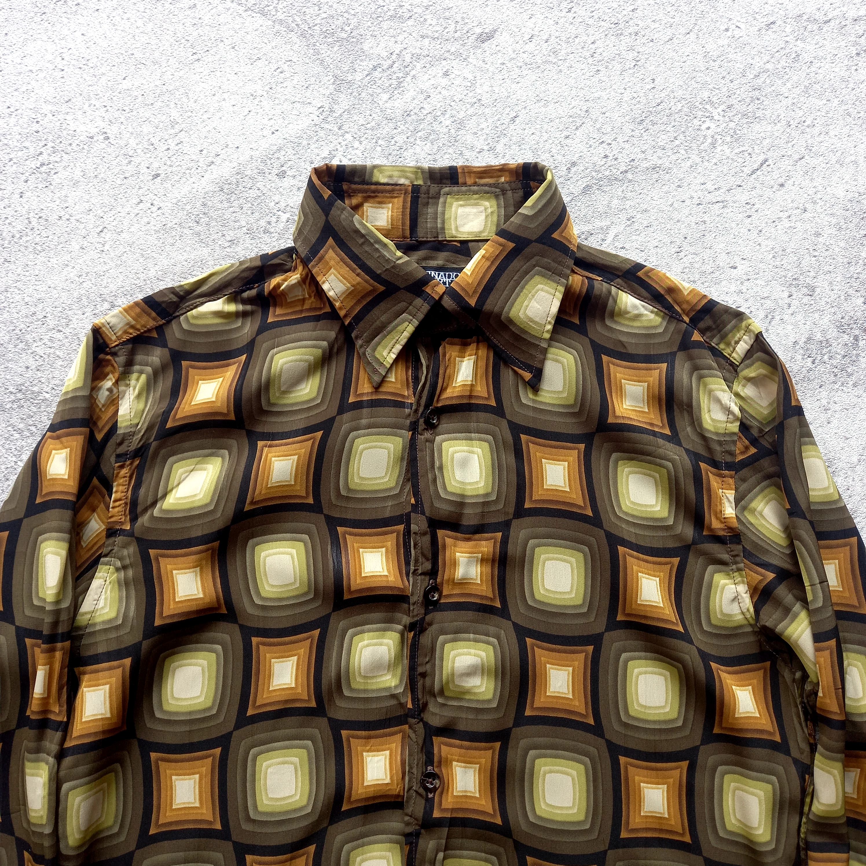 Tornado Mart 2000s Tornado Mart - Silk Pattern Long Shirt Size US M / EU 48-50 / 2 - 2 Thumbnail