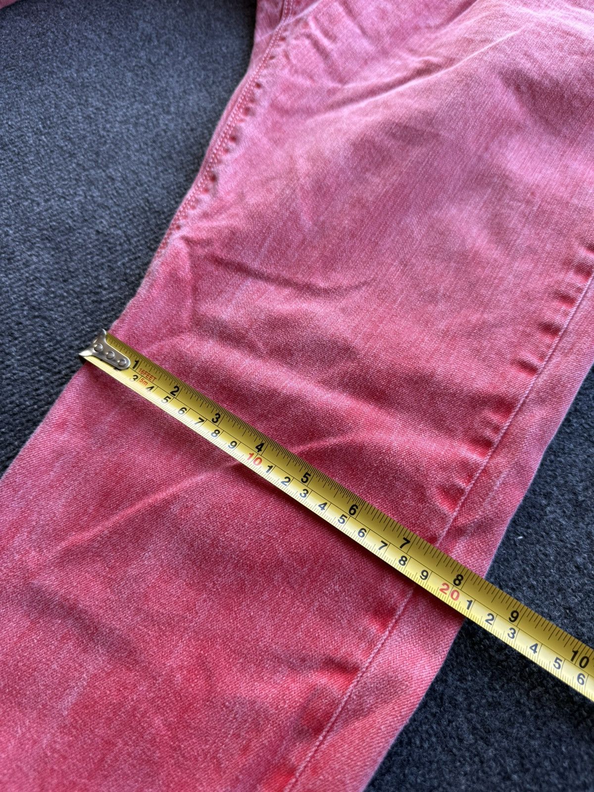 Calvin Klein 00s Calvin Klein Jeans Archive Red Dyed Skinny Denim W34 Size US 34 / EU 50 - 23 Thumbnail