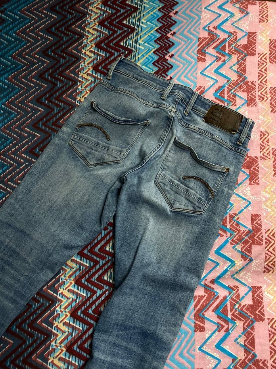 G-Star × Vintage Vintage G-Star Raw Distressed Jeans Faded Raw 3301 Size US 30 / EU 46 - 20 Thumbnail
