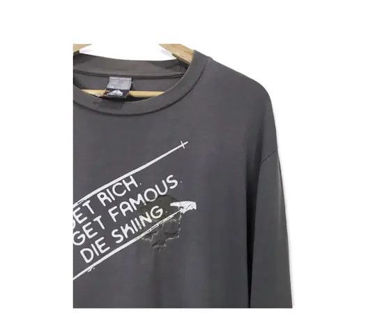 Nike ACG Nike ACG Skull Big Logo Long Sleeve Shirt Size US XL / EU 56 / 4 - 4 Thumbnail