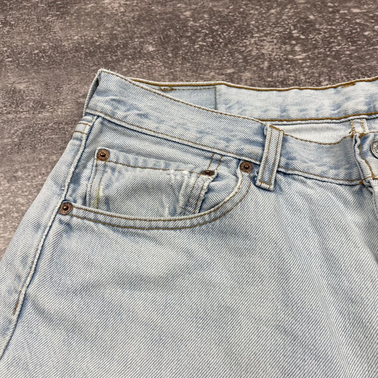 Levi's Vintage 90’s Distressed Levis 501 Size US 34 / EU 50 - 16 Thumbnail