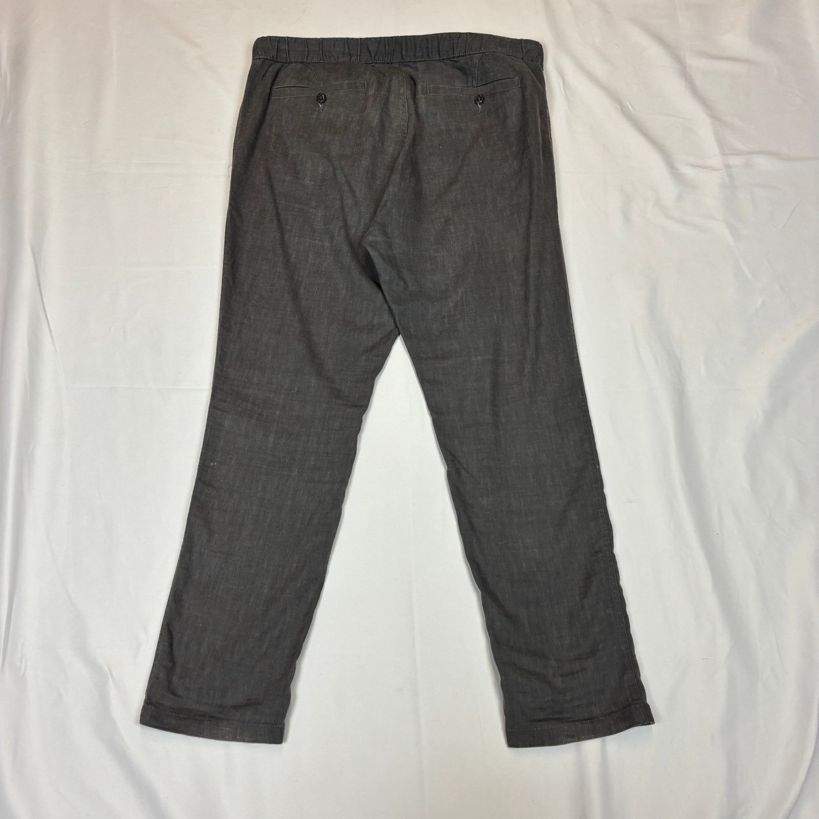 John Varvatos John Varvatos Star USA Robbie Tailored Slim Linen Pants 36 Size US 36 / EU 52 - 3 Thumbnail