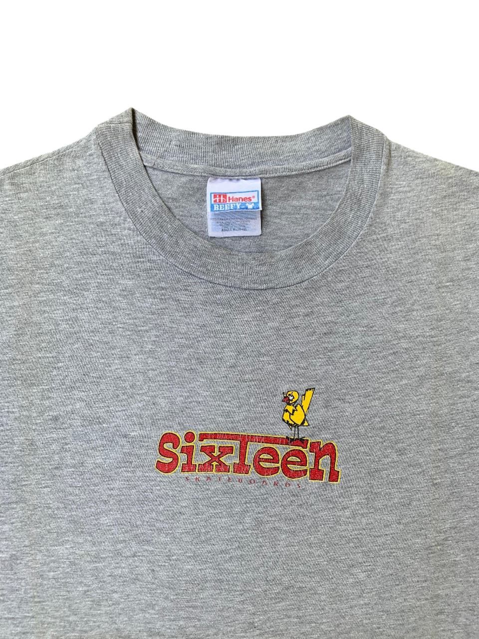 Hanes [SOLD] vintage 90s sixteen skateboard Size US M / EU 48-50 / 2 - 1 Thumbnail