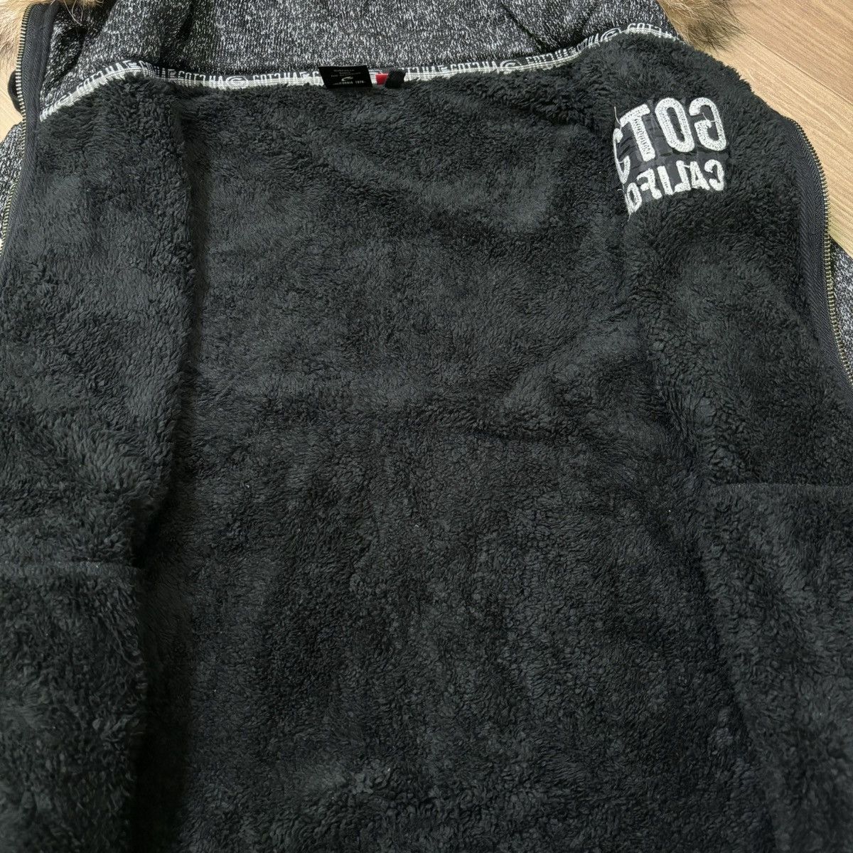 Gotcha × If Six Was Nine × Le Grande Bleu (L.G.B.) Vintage Gotcha California Fur hoodie ifsixwasnine LGB style Size US L / EU 52-54 / 3 - 13 Thumbnail