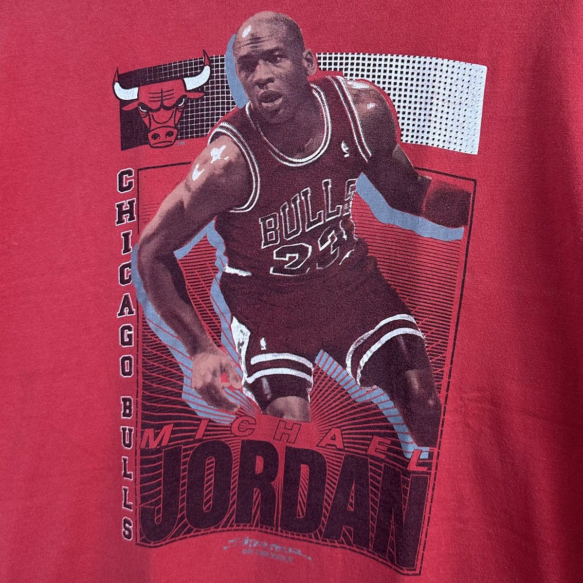 NBA × Starter × Vintage Vintage Michael Jordan Chicago Bulls T Shirt 1991 Starter L Size US L / EU 52-54 / 3 - 1 Thumbnail