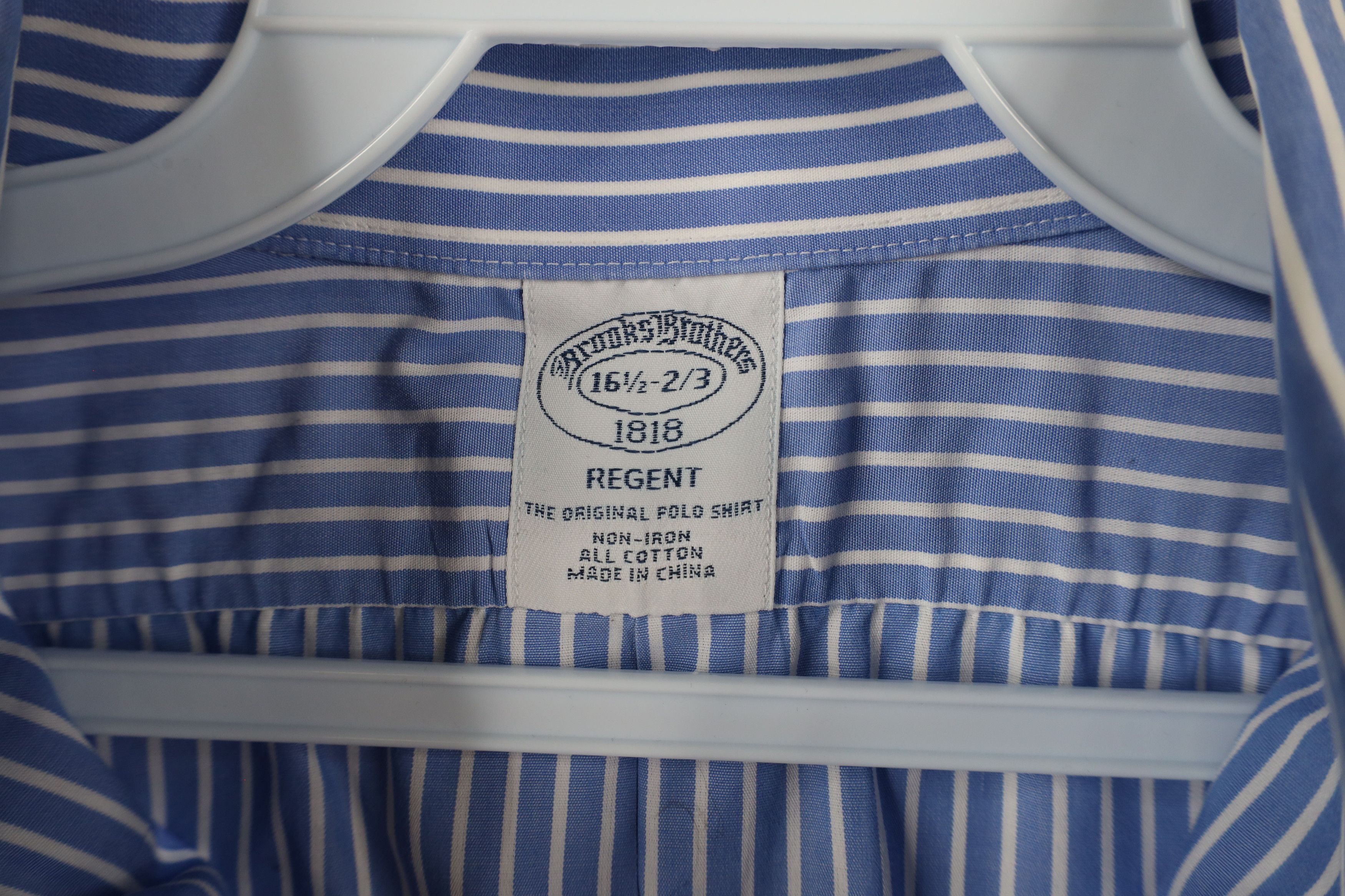 Brooks Brothers × Vintage Vintage 90s Brooks Brothers Cotton Button Down Shirt Size US M / EU 48-50 / 2 - 8 Thumbnail