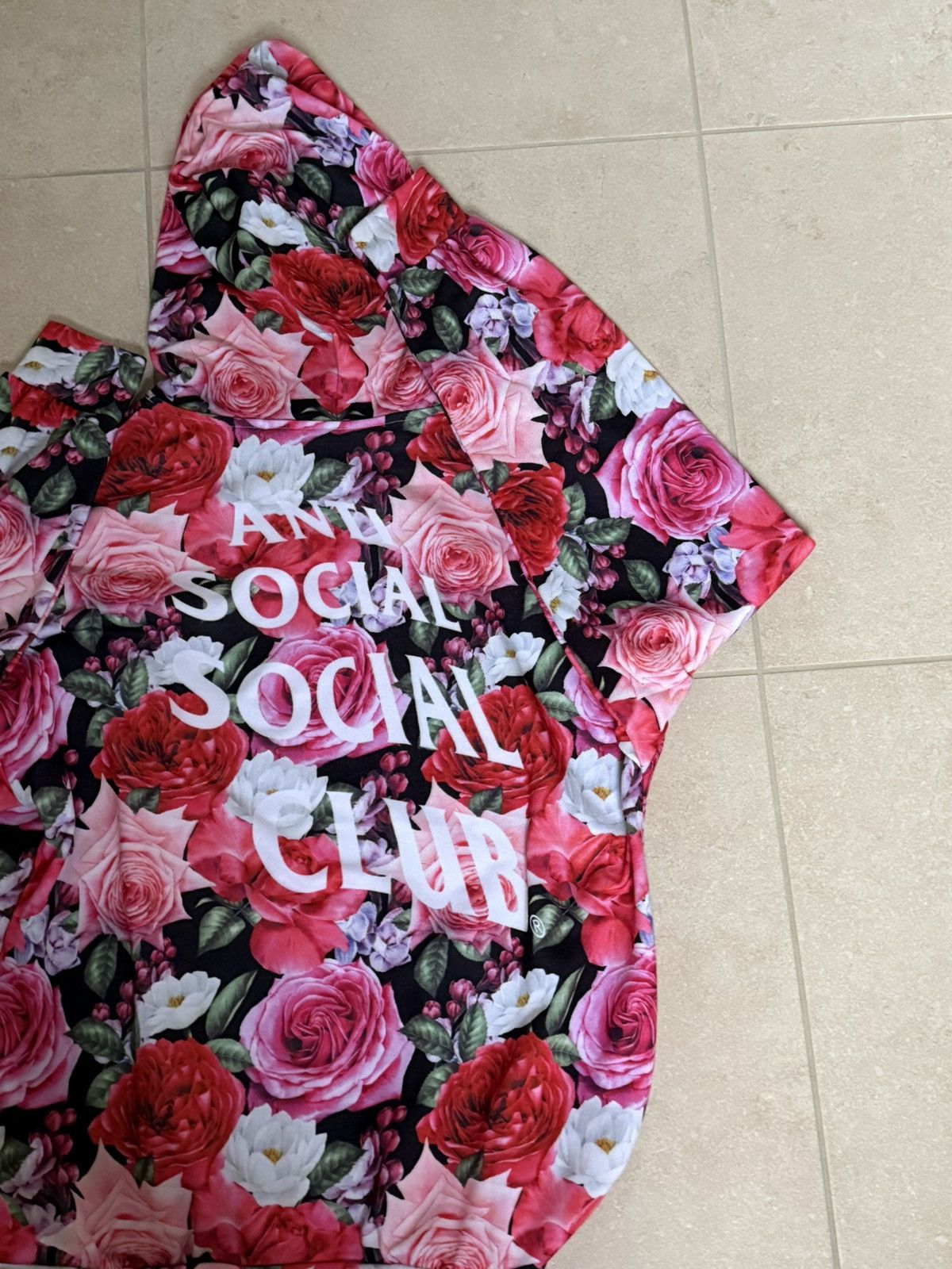 Anti Social Social Club Anti Social Social Club Guard Down Floral Hoodie Size US S / EU 44-46 / 1 - 3 Thumbnail
