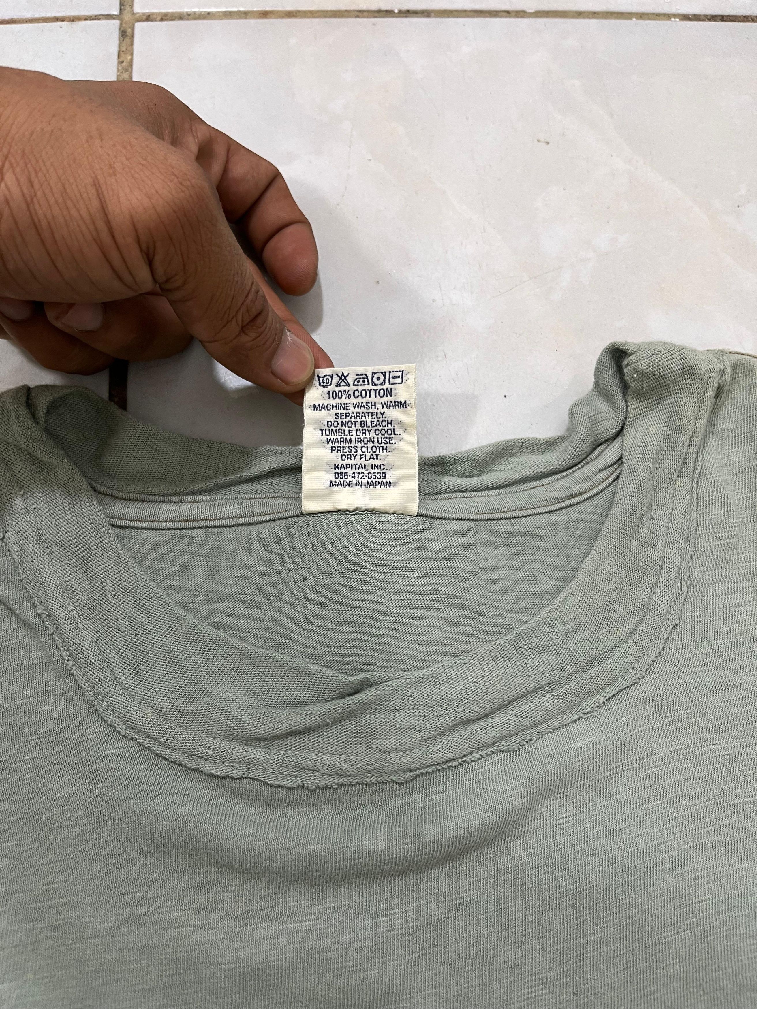 Kapital Kapital Blank Tee Size US M / EU 48-50 / 2 - 8 Thumbnail