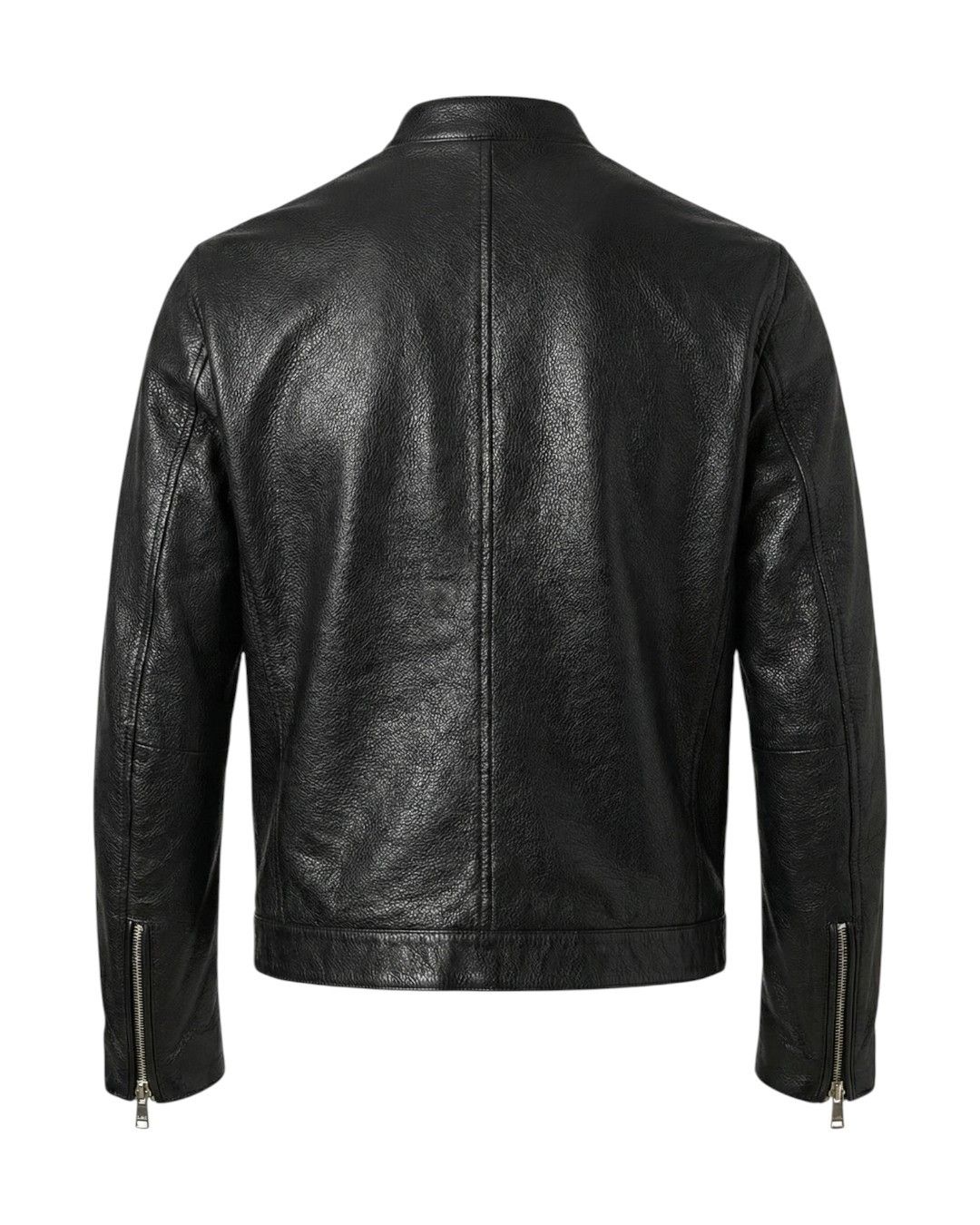 Dsquared2 PONY HAIR LEATHER BIKER JACKET Size US M / EU 48-50 / 2 - 2 Thumbnail