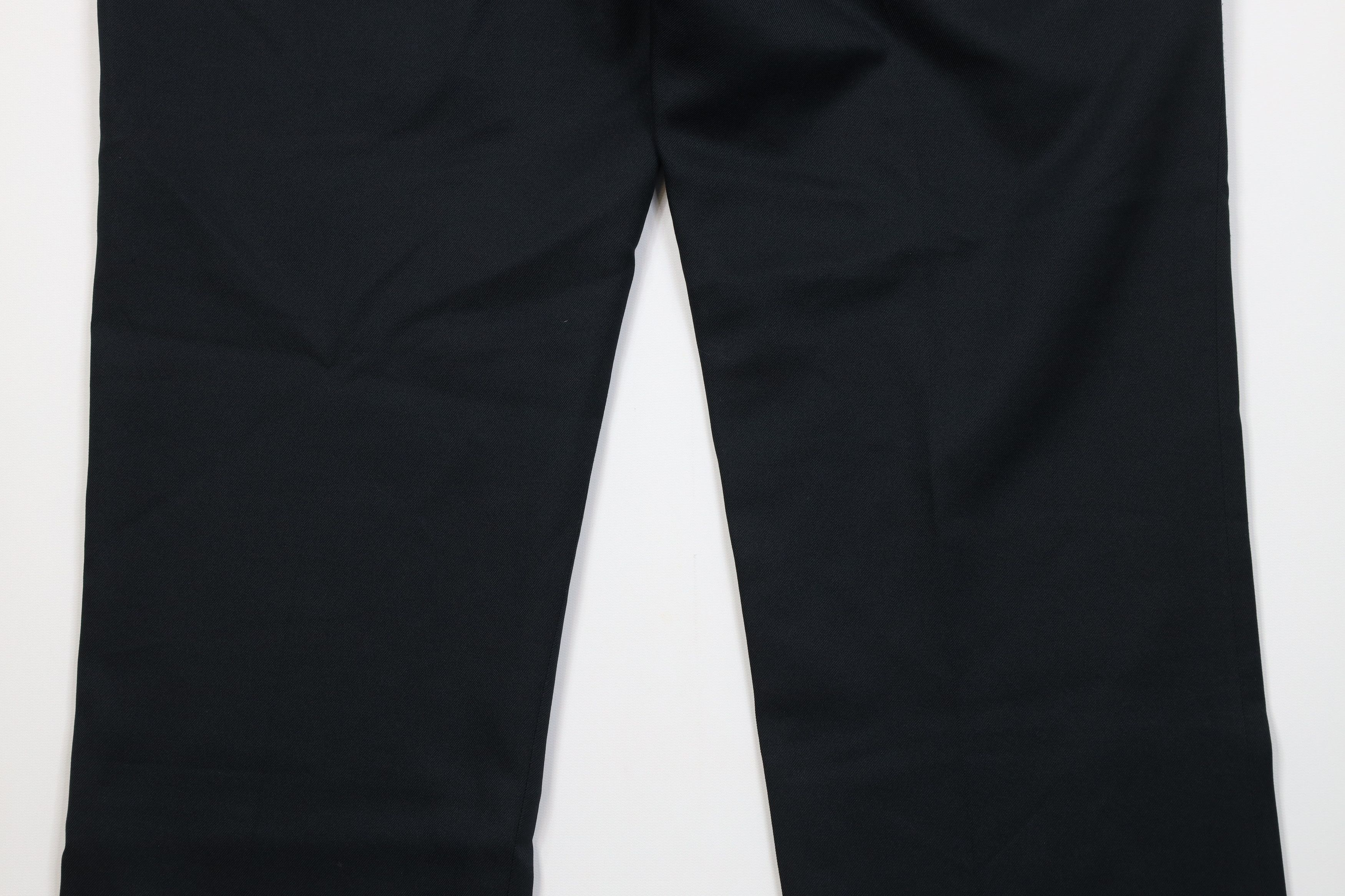 Vintage Vintage 70s Streetwear Flared Wide Leg Chino Pants Black Size US 38 / EU 54 - 12 Thumbnail