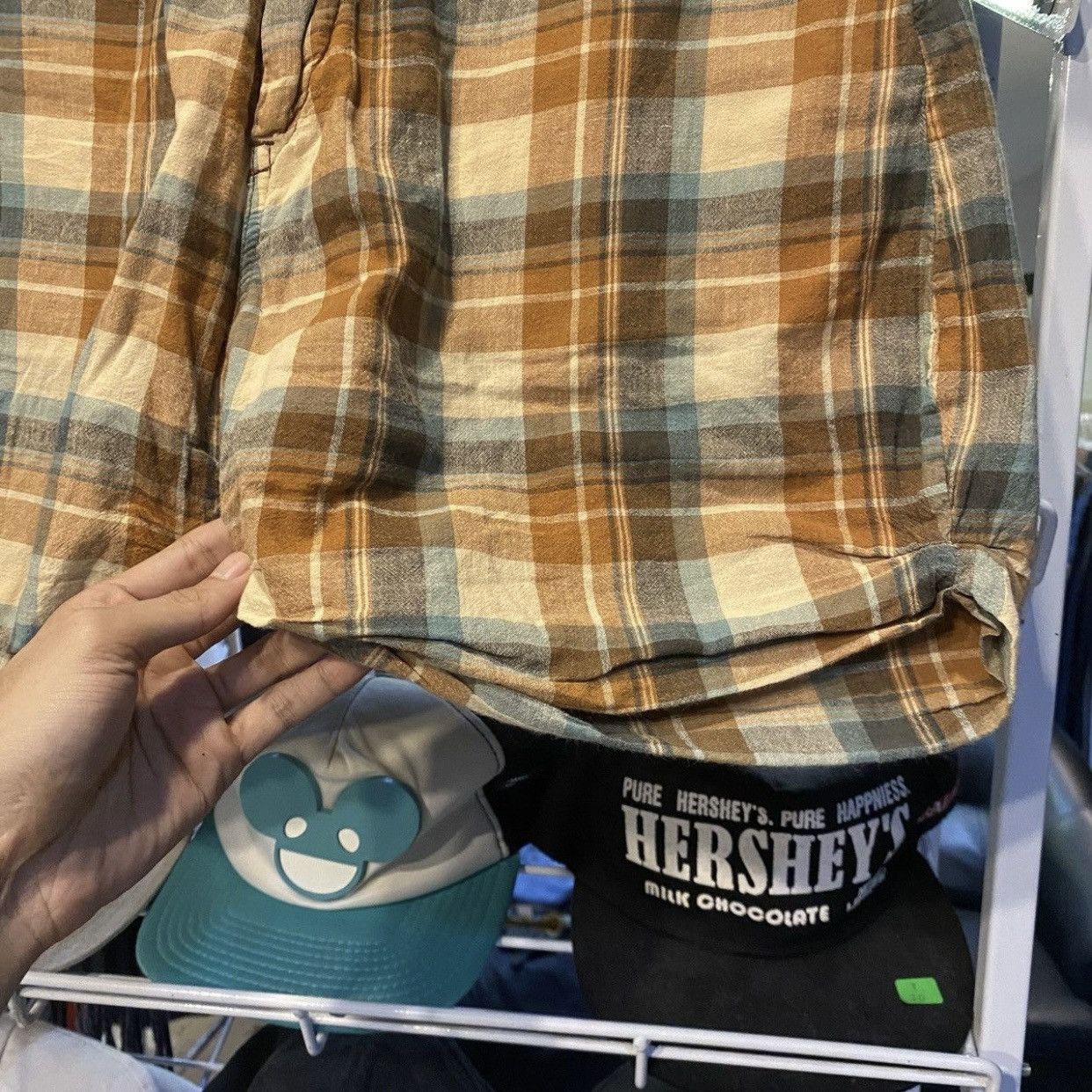 Kapital Kapital brown plaid shorts 28 Size US 28 / EU 44 - 5 Thumbnail