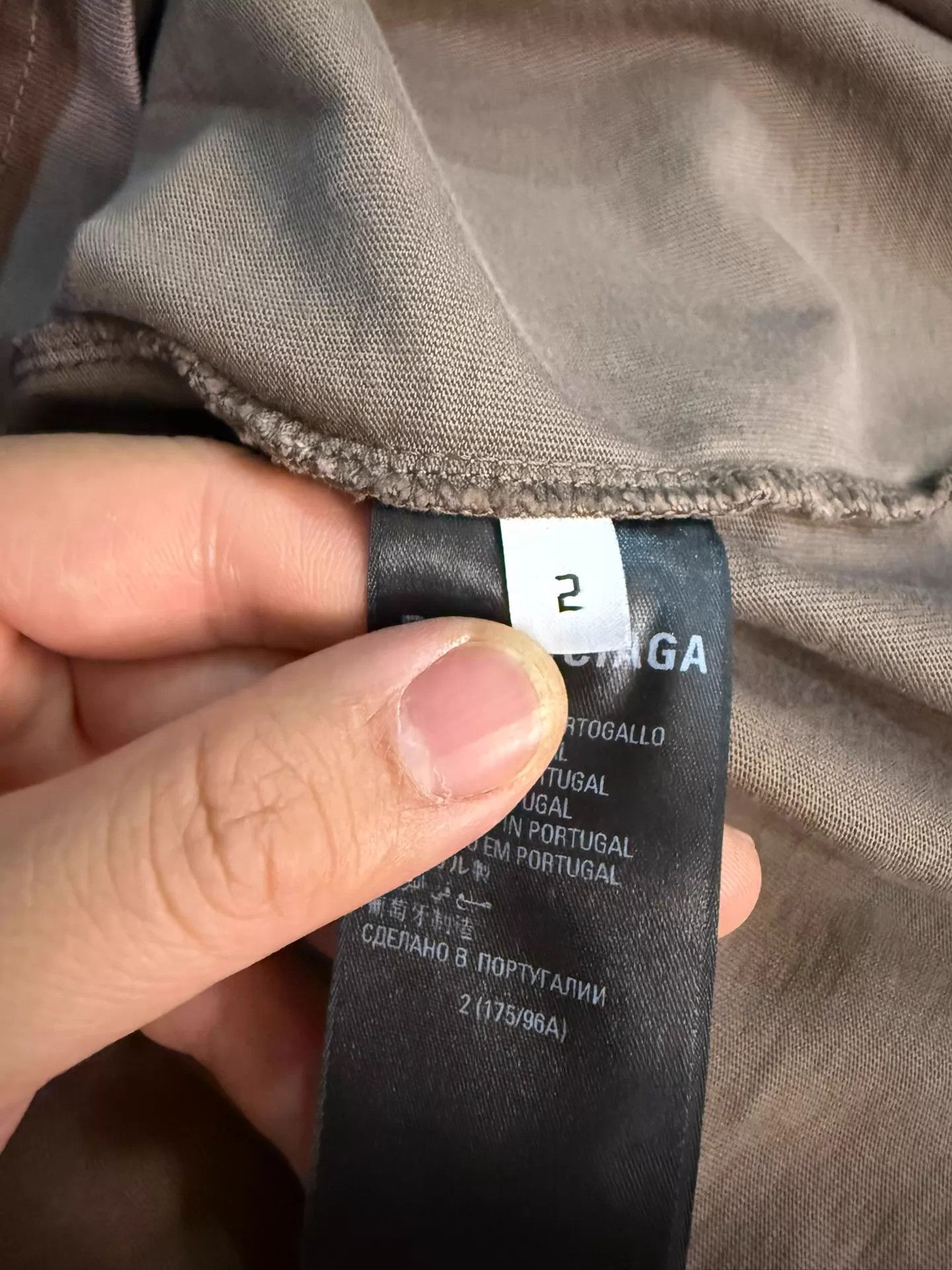 Balenciaga Balenciaga T (Size 2/L/XL) Embroidered Logo New Authentic Size US M / EU 48-50 / 2 - 5 Thumbnail