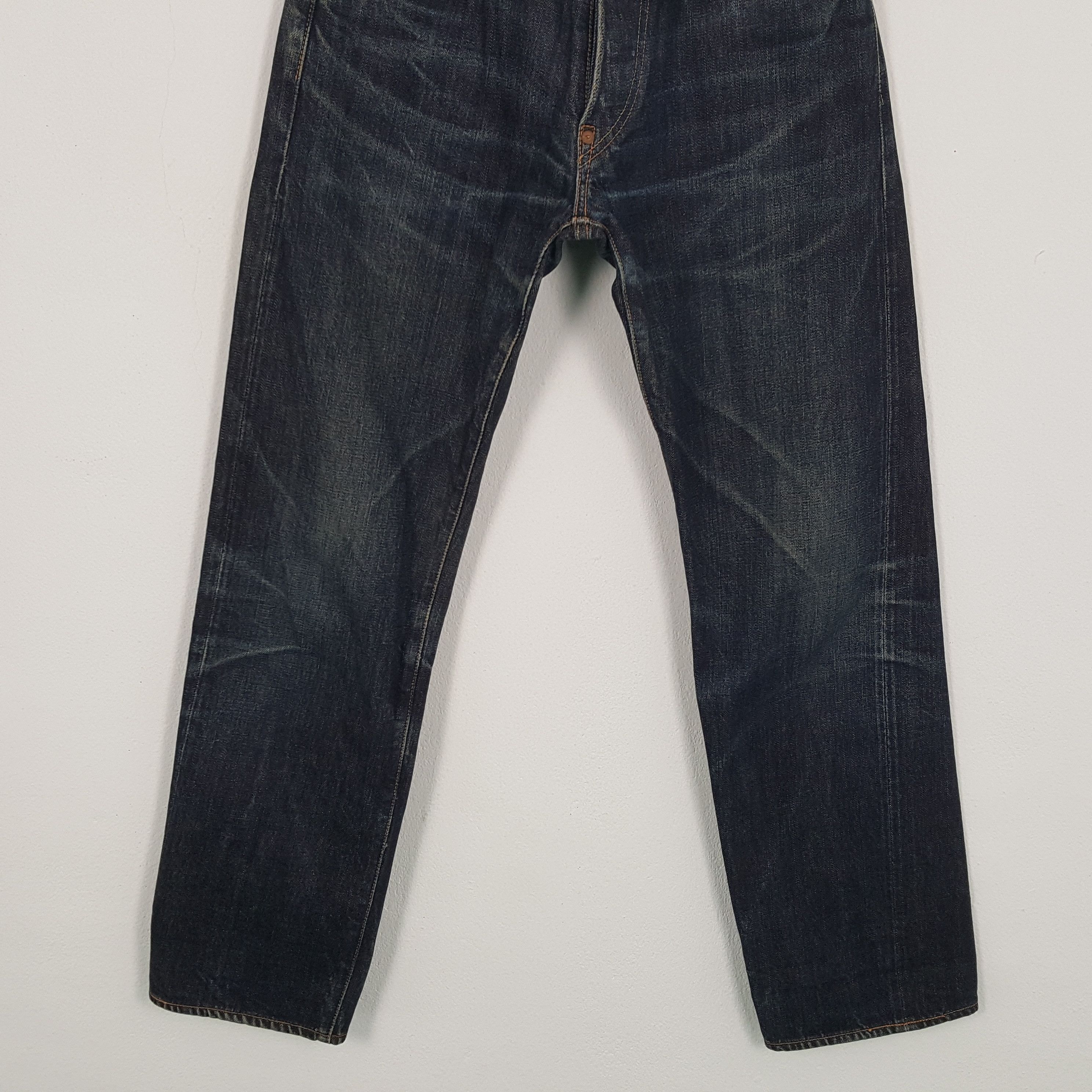 Evisu × Japanese Brand × Vintage EVISU Jeans Japanese Brand Streetwear Custom Daicock Style Size US 29 - 6 Thumbnail