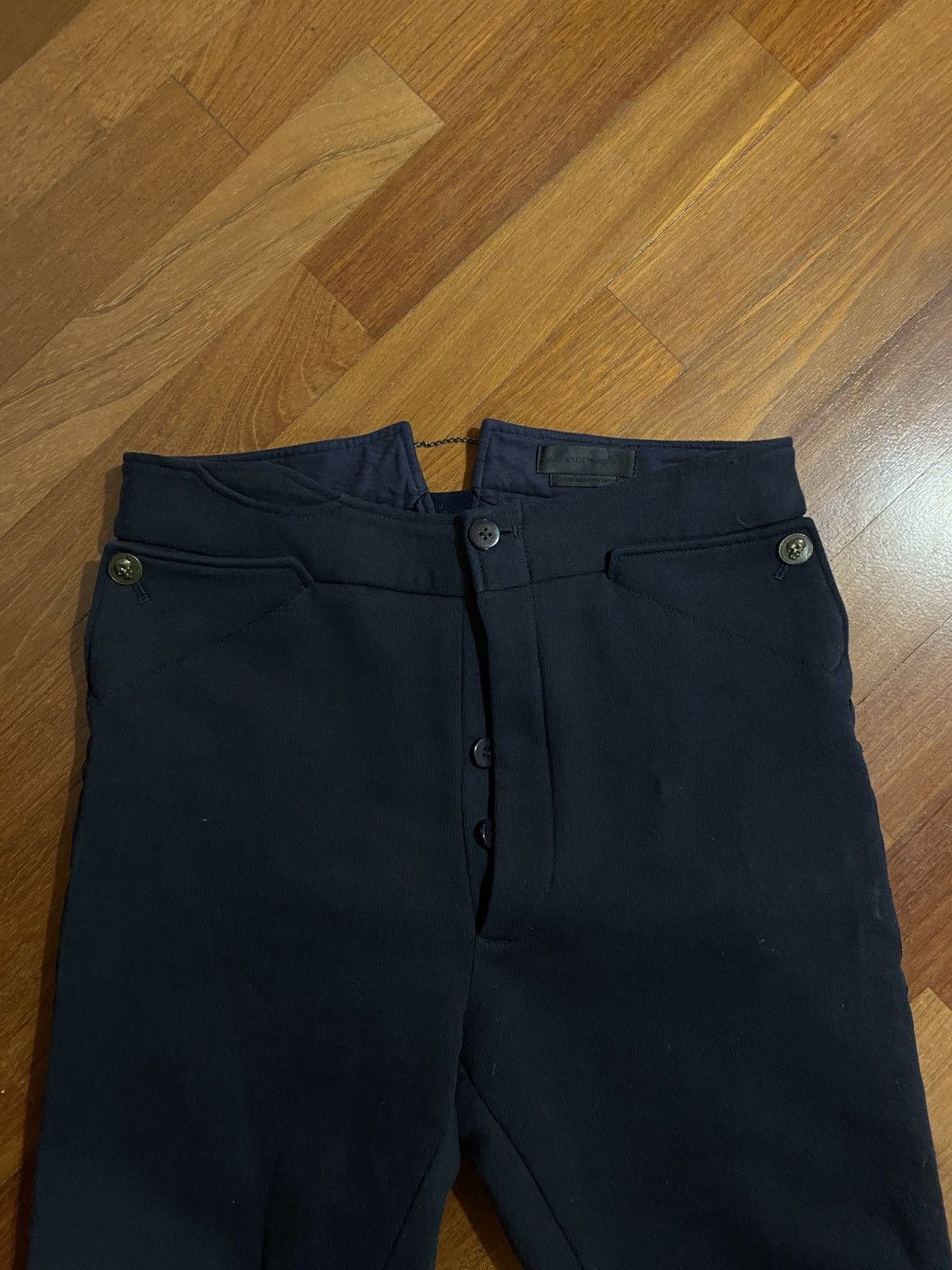 Alexander McQueen Navy Alexander Mcqueen trousers Size US 30 / EU 46 - 3 Thumbnail