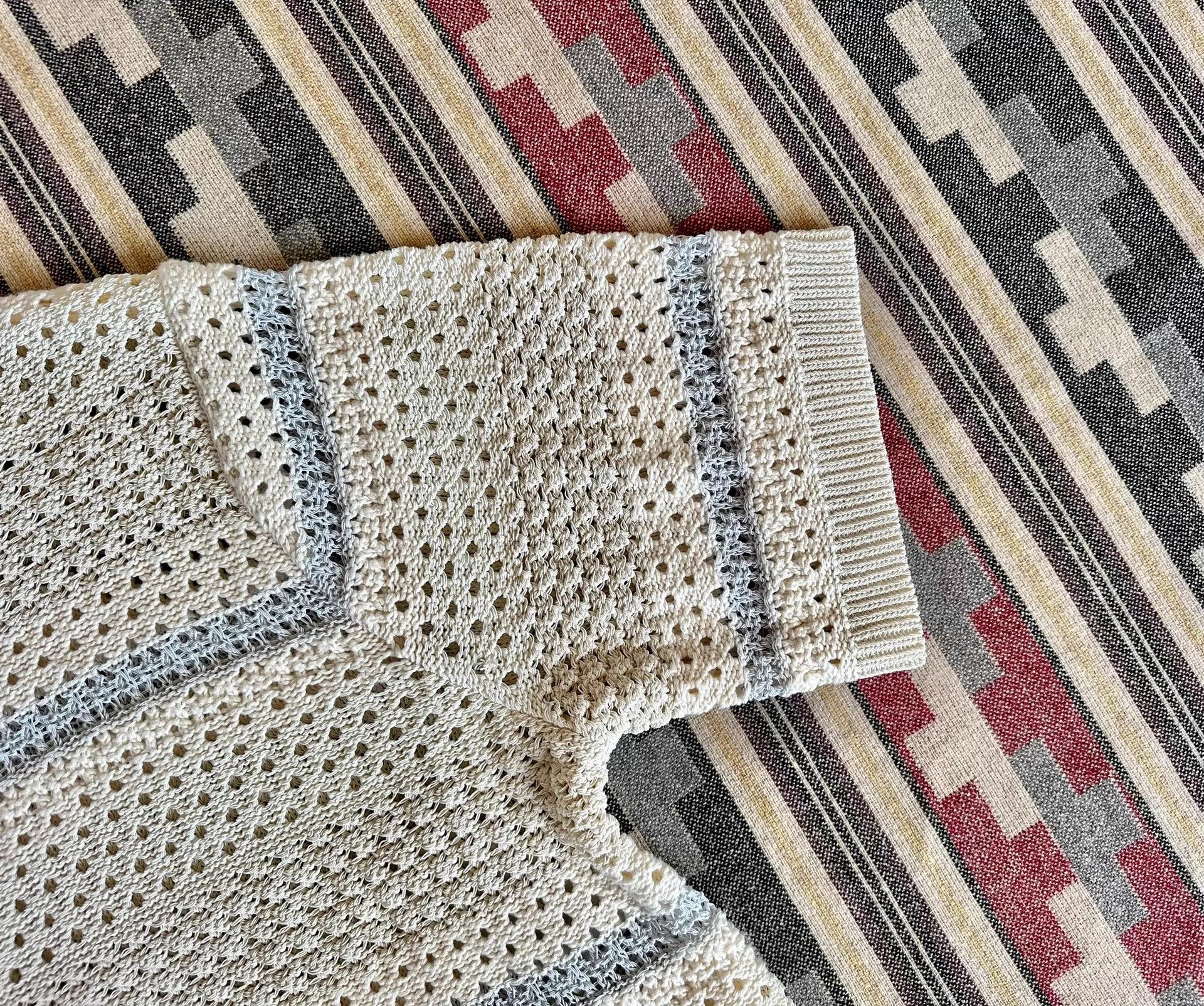 Kith KITH Thompson Crochet Button-Down Knit Short-Sleeve 23SS S Size US S / EU 44-46 / 1 - 6 Thumbnail
