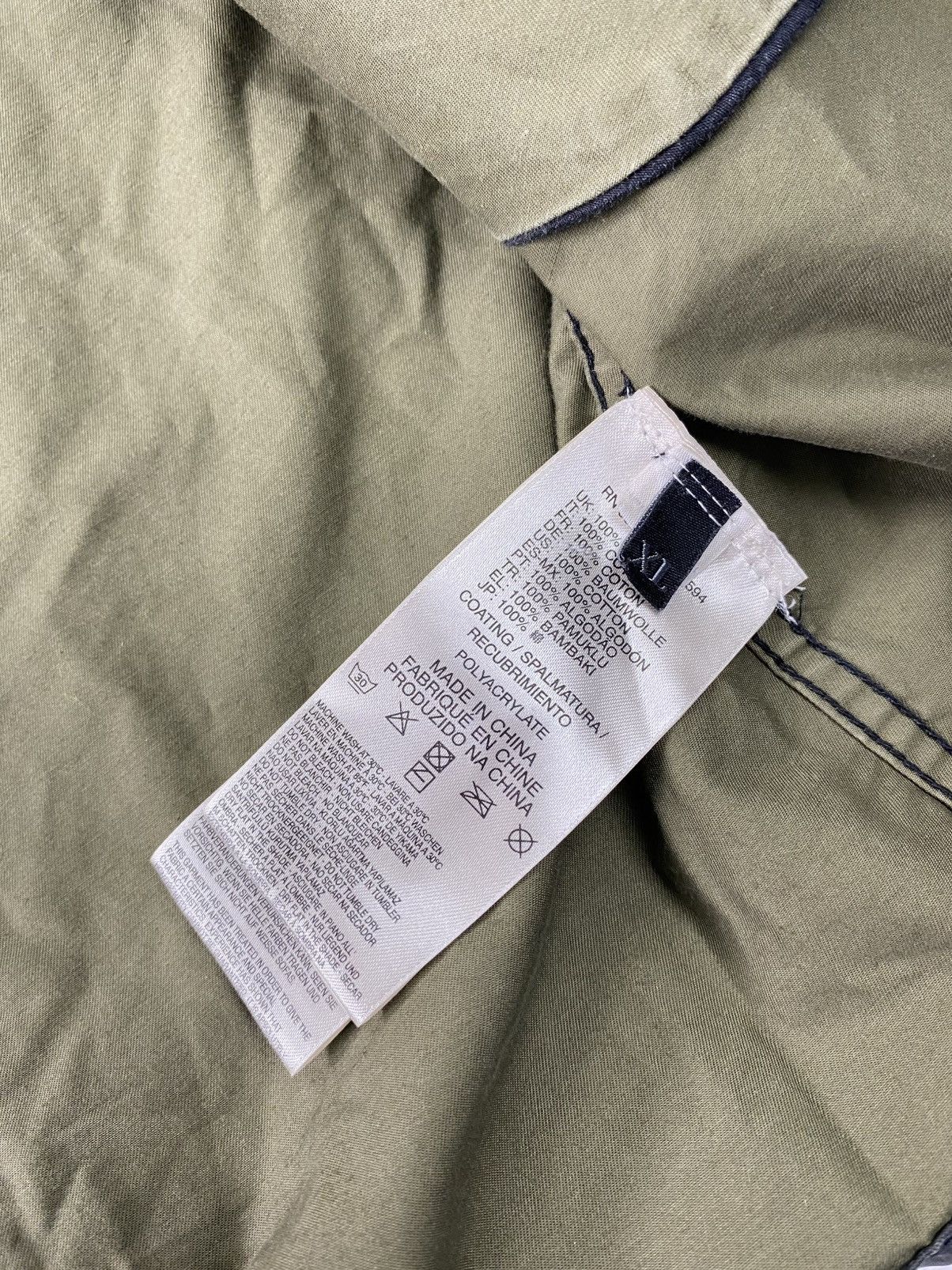 Diesel × Japanese Brand Diesel waxed parka black mens hooded jacket y2k avantgarde Size US XL / EU 56 / 4 - 13 Thumbnail