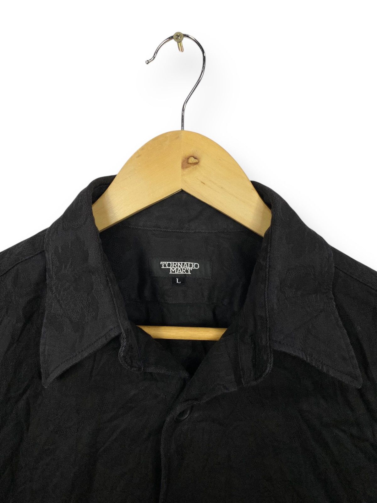 If Six Was Nine × Japanese Brand × Tornado Mart Vintage Tornado Mart Flower Monogram Design Jacket. #D10 Size S / US 4 / IT 40 - 3 Thumbnail