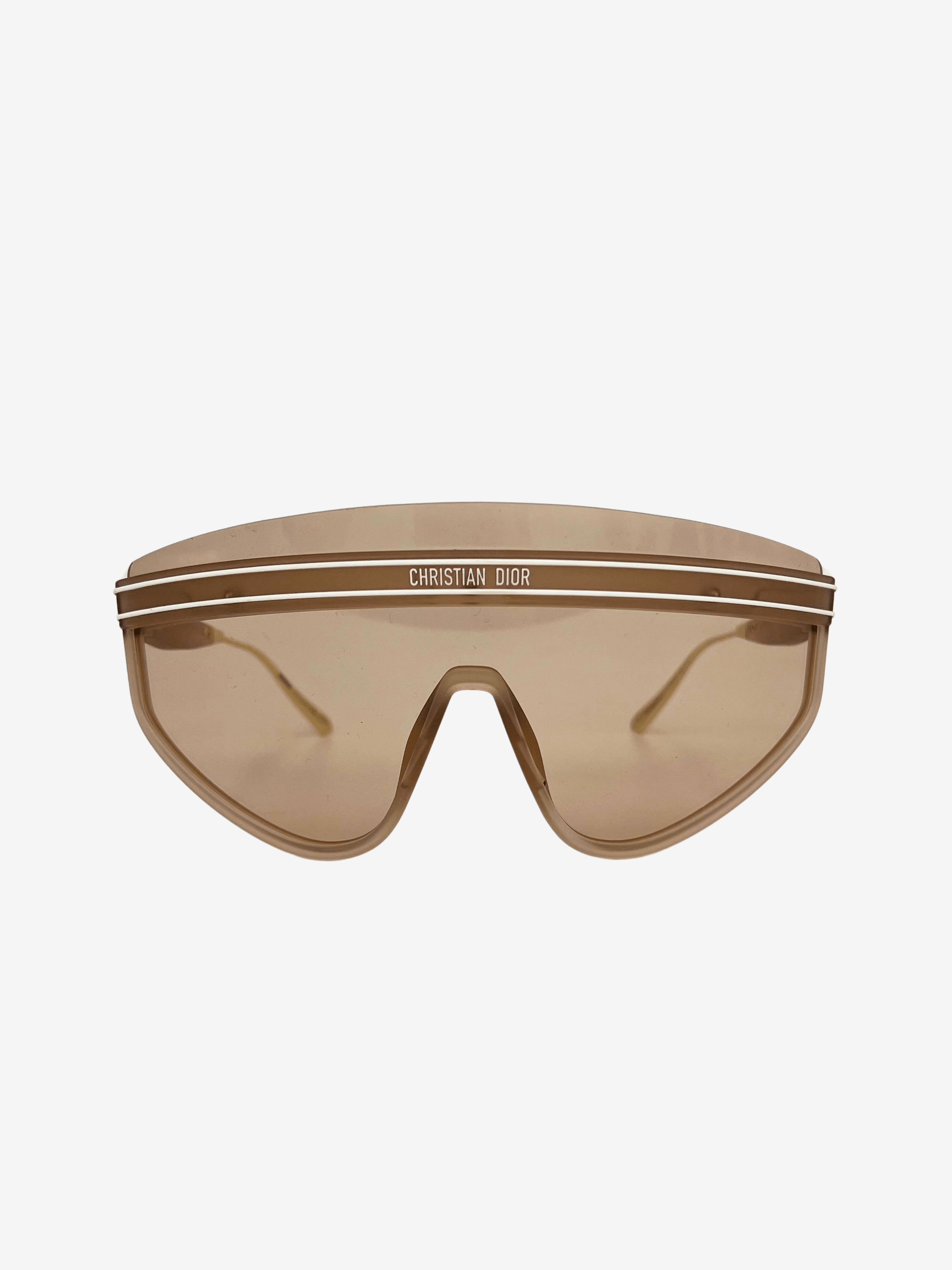 Dior $768 Christian Dior Rose Visor Sunglasses Size ONE SIZE - 1 Thumbnail