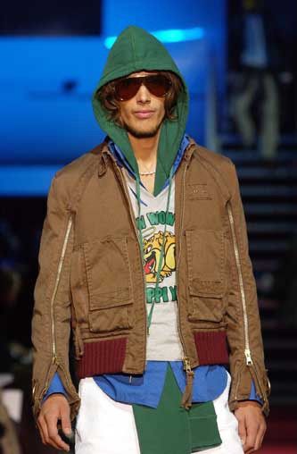Dsquared2 Dsquared2 F/W 2003 Arm Full-Zipper Bomber Jacket Size US M / EU 48-50 / 2 - 2 Thumbnail