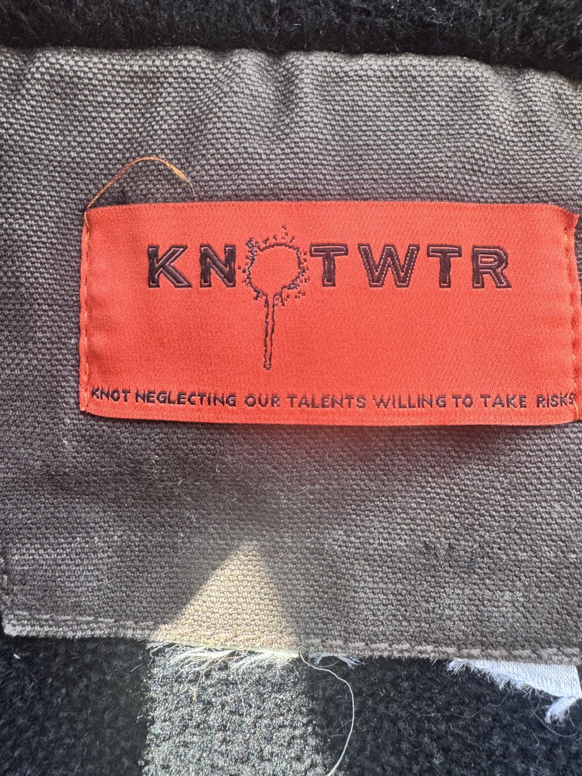 Vintage Knotwtr deniem sewed Jacket Size US L / EU 52-54 / 3 - 8 Thumbnail