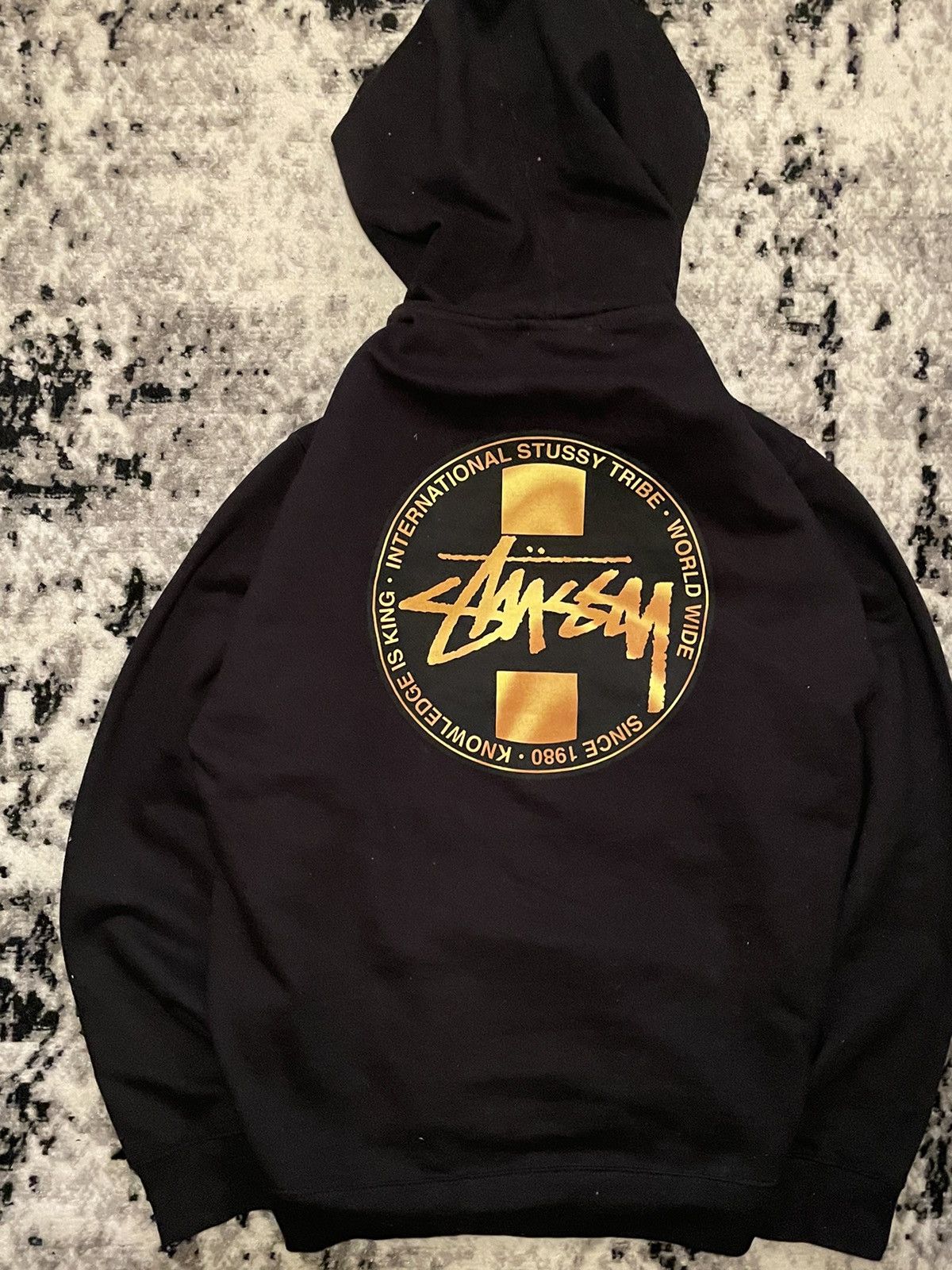 Stussy × Vintage Vintage Stussy Hoodie Big Logo Streetwear Y2k Boxy fit Crazy Size US M / EU 48-50 / 2 - 7 Thumbnail