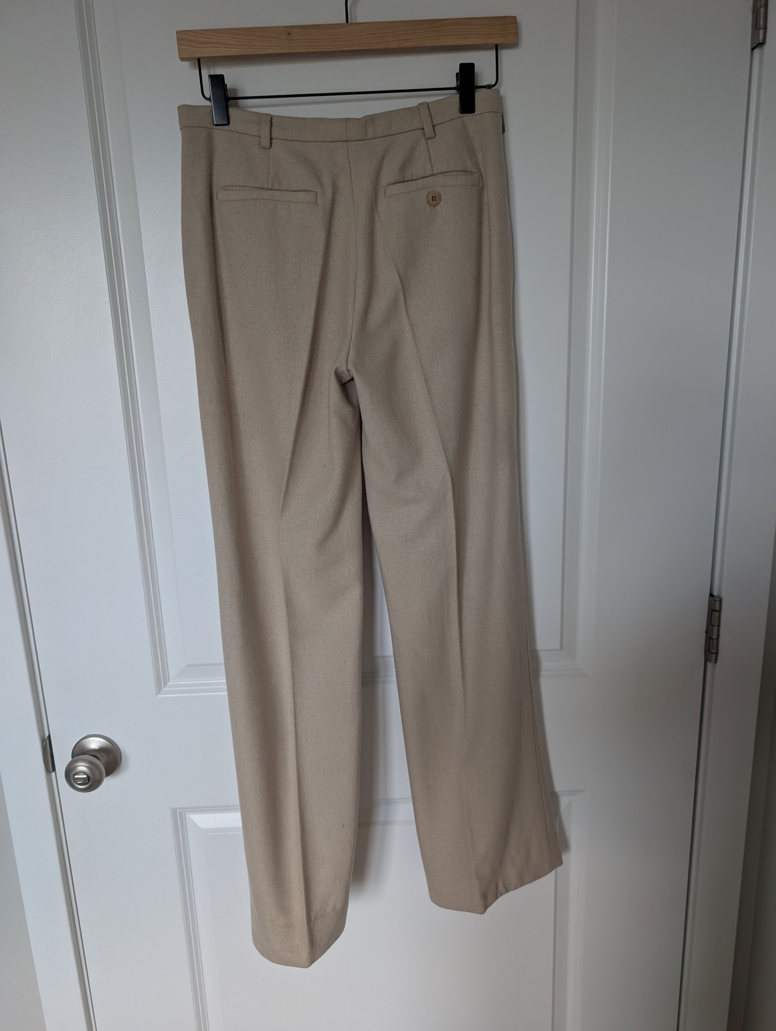 Miu Miu RARE Archival MIU MIU Vintage 90s Tailored Wool Trousers. Size 27" / US 4 / IT 40 - 4 Thumbnail