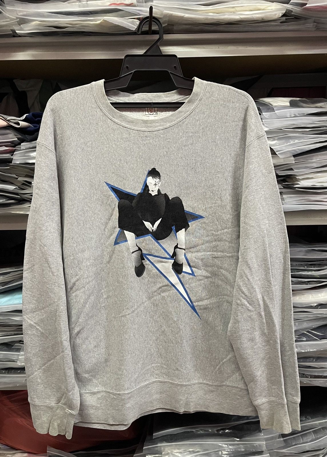 Vintage Vintage Bapesta Girl Crewneck🔥🔥🔥 Size US L / EU 52-54 / 3 - 1 Thumbnail