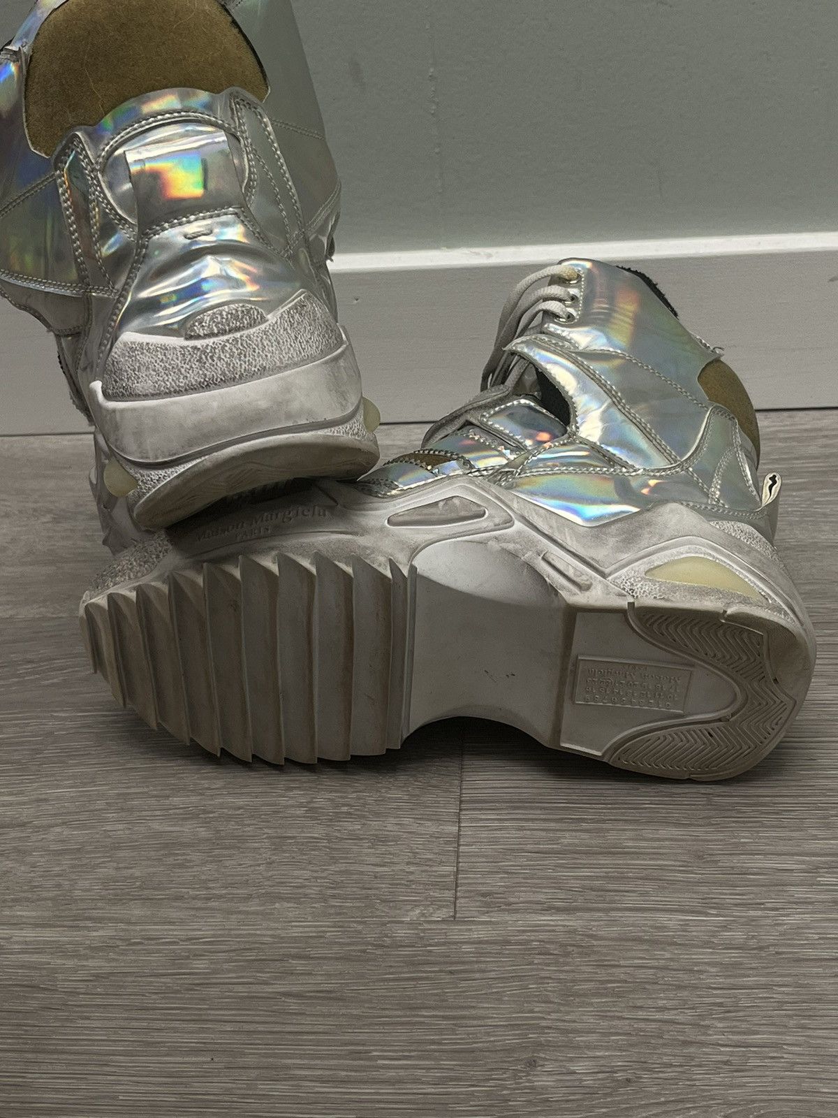 Maison Margiela Deconstructed high top trainer. 36 Size US 6 / IT 36 - 14 Thumbnail
