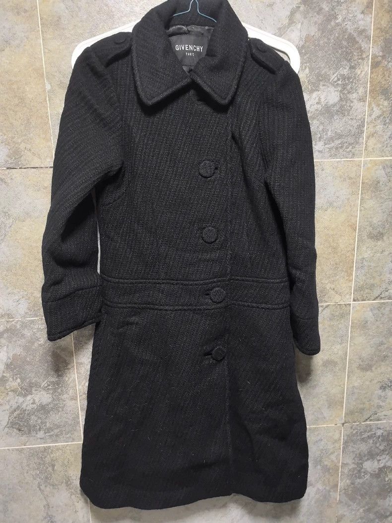 Givenchy Givenchy Sise36 Wool Coat, Size 36 Size US M / EU 48-50 / 2 - 1 Thumbnail
