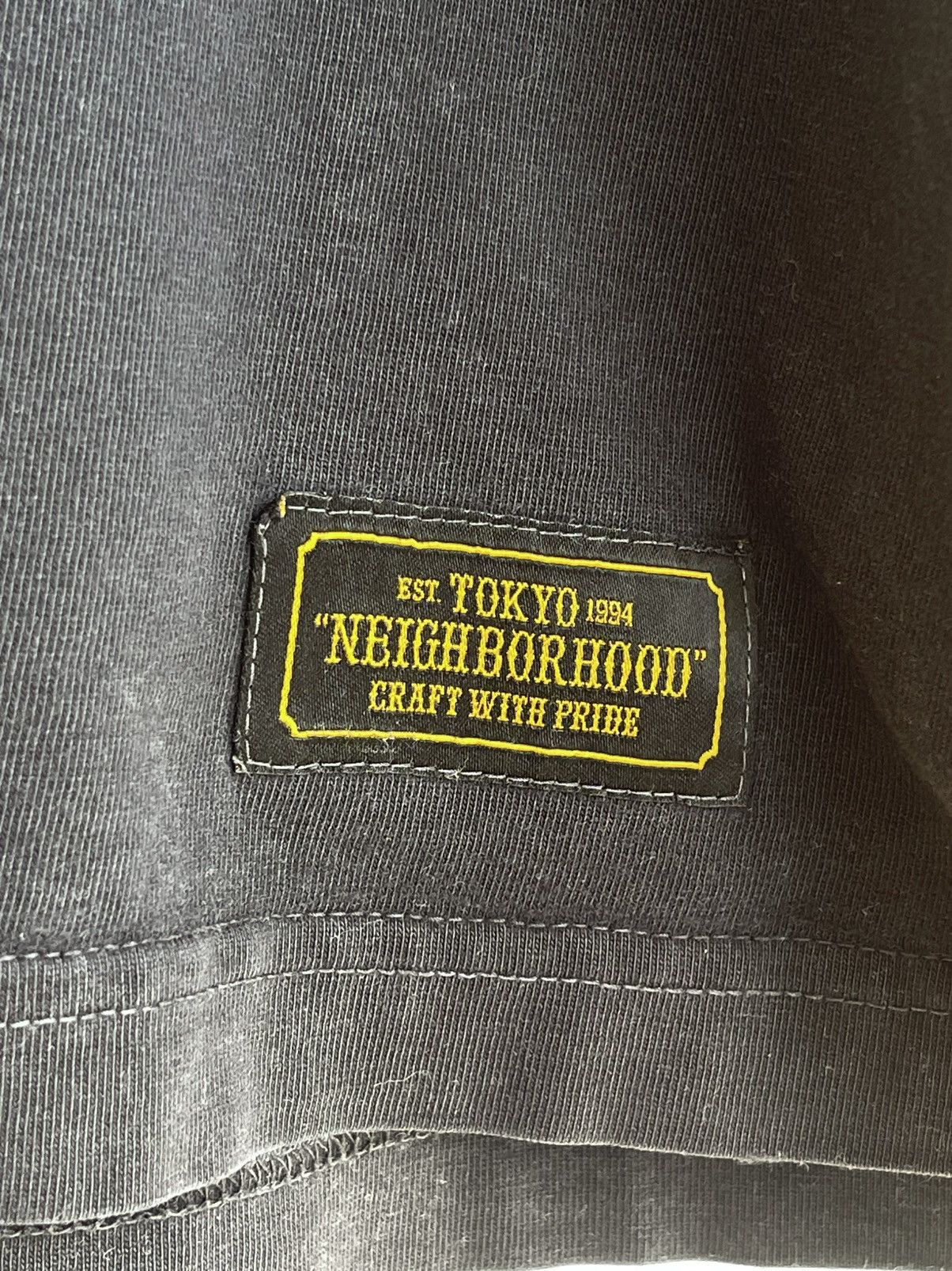 Neighborhood Neighborhood Tokyo Cat Bottle Graphic Print T-Shirt SS 2017 Size US L / EU 52-54 / 3 - 7 Thumbnail