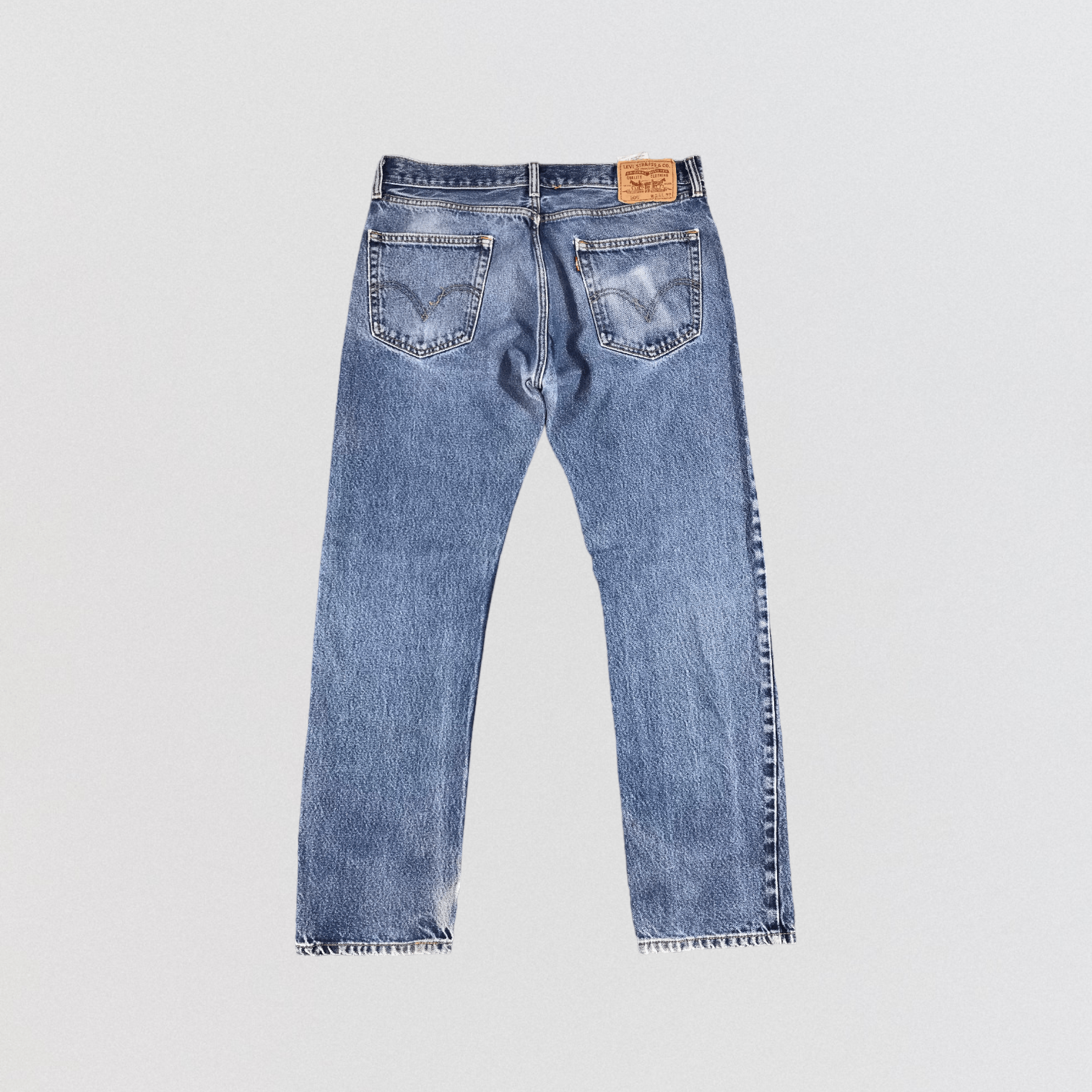 Levi's × Vintage Vintage Levis 505 Jeans-JM1107A Size US 35 - 2 Thumbnail