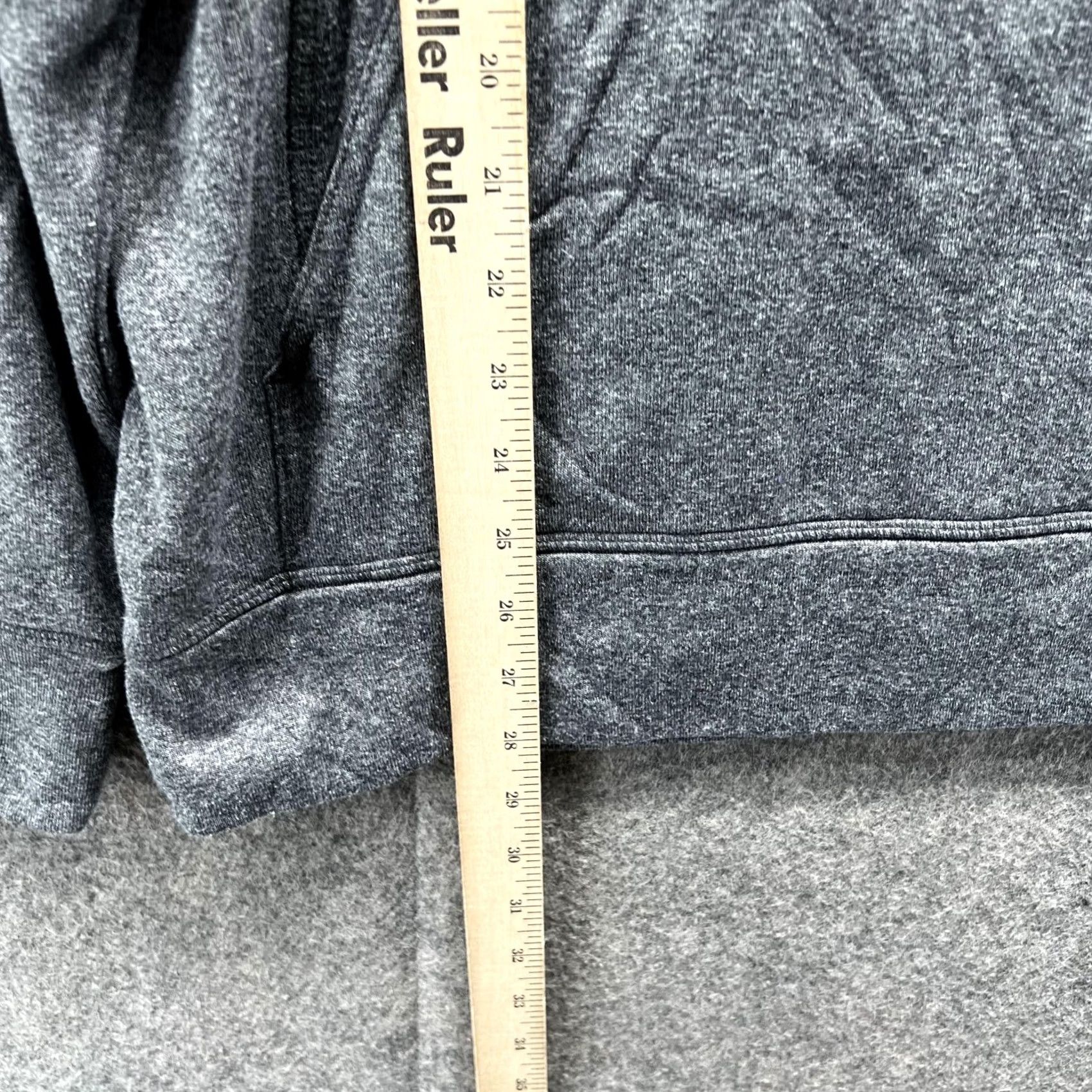 Adidas Adidas Sweater Women Large Heather Gray Hoodie Pullover Trefoil Jacket Size L / US 10 / IT 46 - 2 Thumbnail