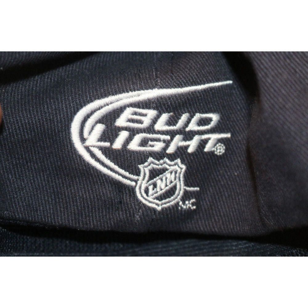 Budweiser St. Louis Blues NHL Embroidered Logo Mens Cap Navy Blue Dad Size ONE SIZE - 5 Thumbnail