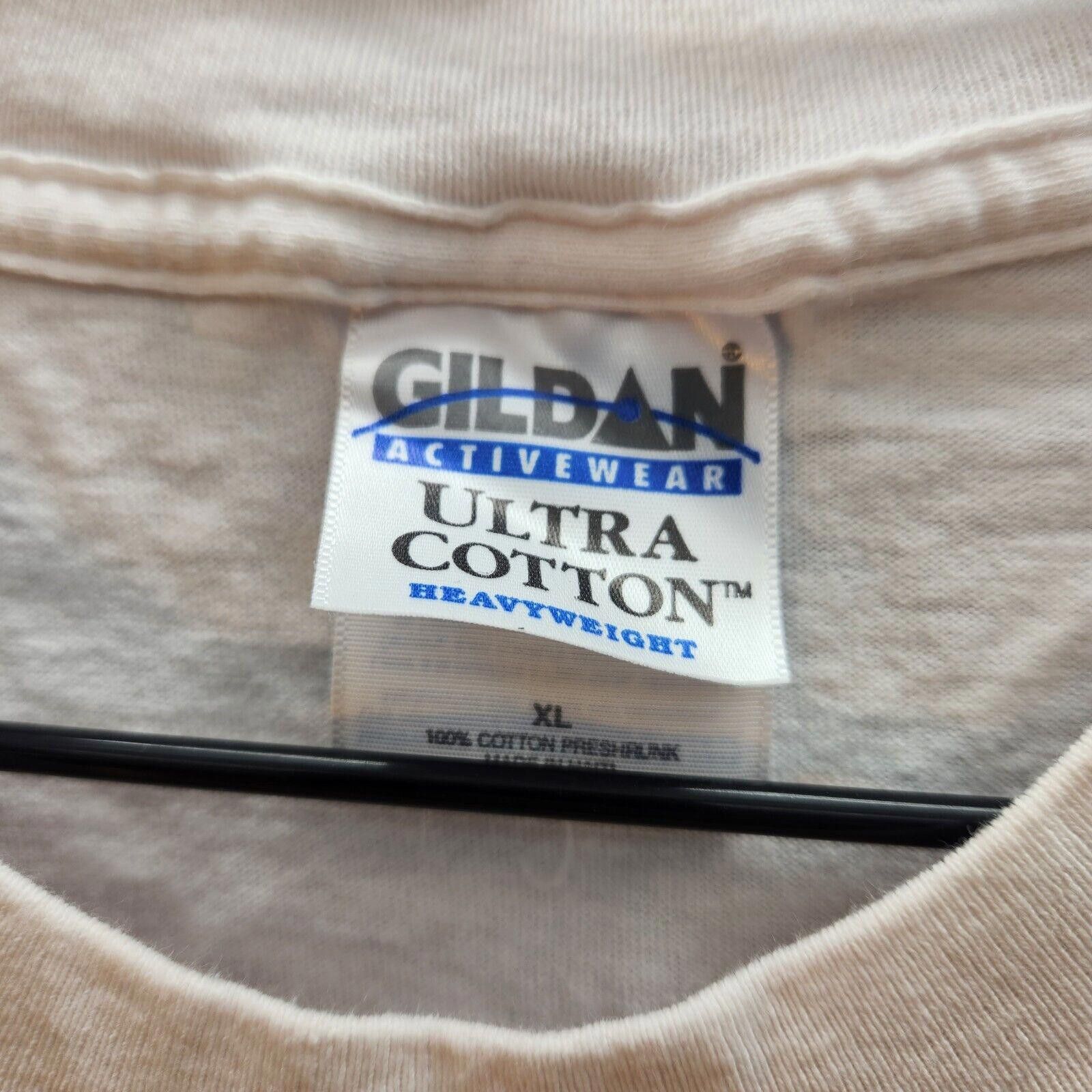 Gildan Vintage Gildan ARMY Graphic Tshirt White Size XL Size US XL / EU 56 / 4 - 6 Thumbnail