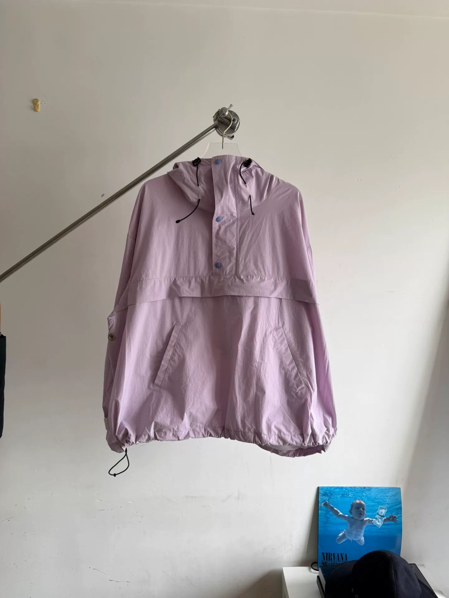 Japanese Brand SFC Light Hooded Jacket in Lilac Size XXL / US 16-18 / IT 52-54 - 1 Thumbnail