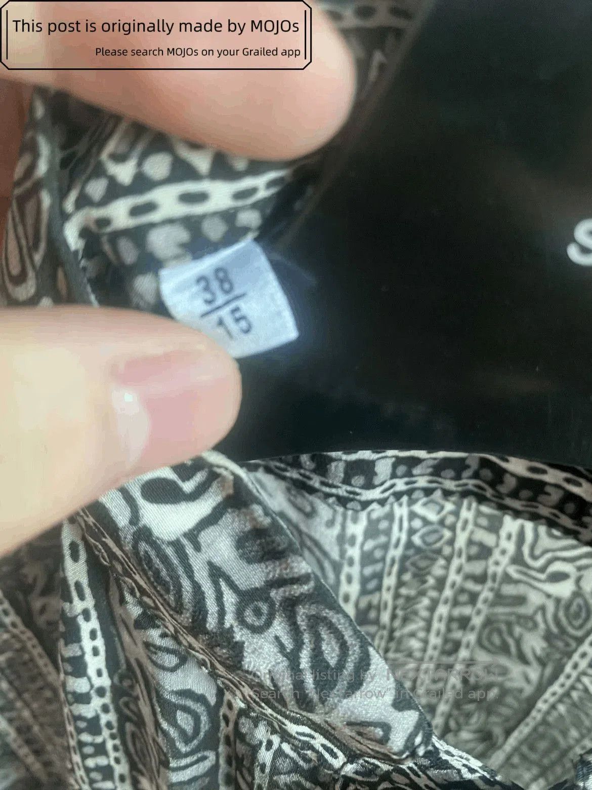 Saint Laurent Paris Sz 38 Saint Laurent Paris 18SS Ethical Pattern Silk Shirt. Size US M / EU 48-50 / 2 - 5 Thumbnail