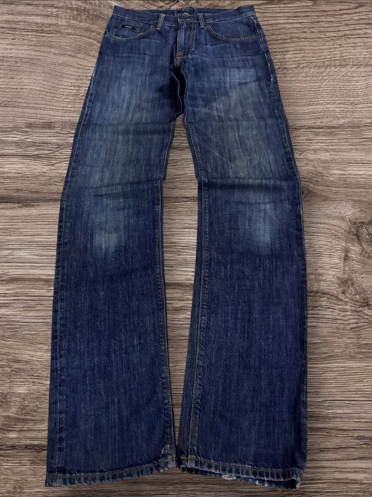 Hugo Boss Vintage BOSS by Hugo Boss Distressed Jeans Size US 29 - 1 Thumbnail