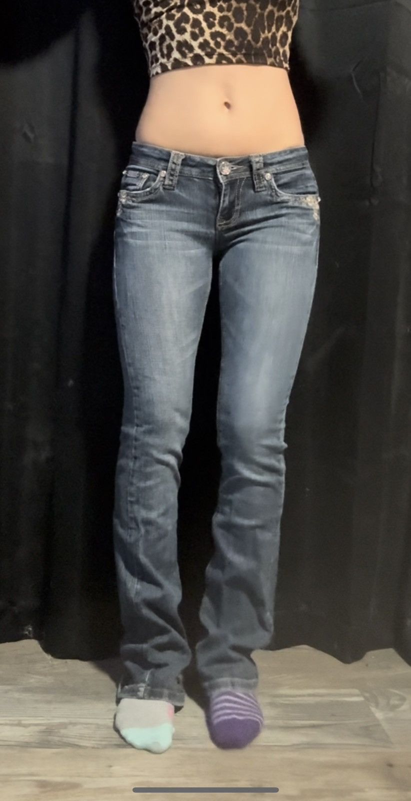 Vintage bling vintage y2k jeans Size 25" / US 0 / IT 36 - 4 Thumbnail